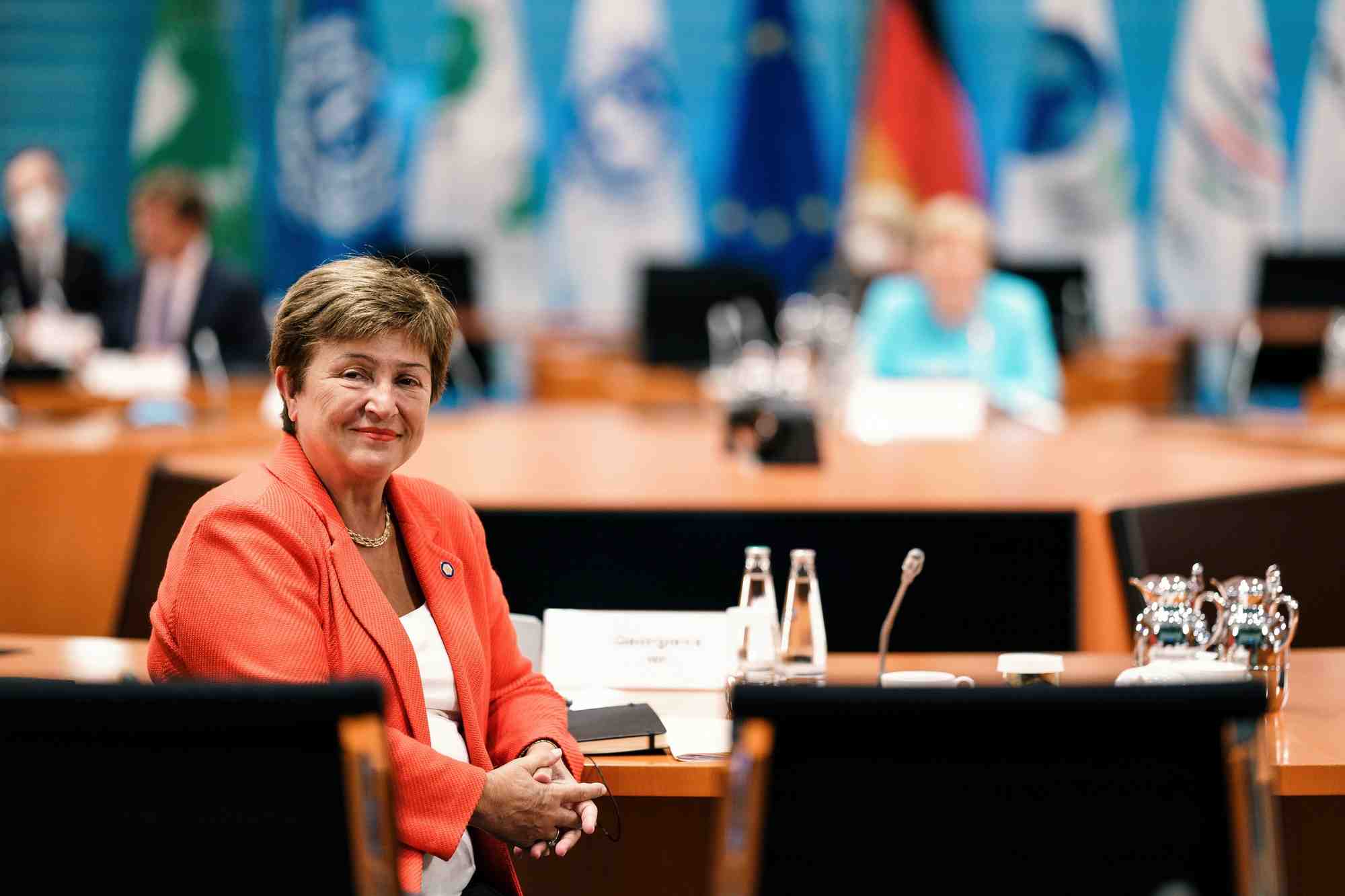 Fmi: georgieva entendue mercredi par le conseil d'administration, selon des sources