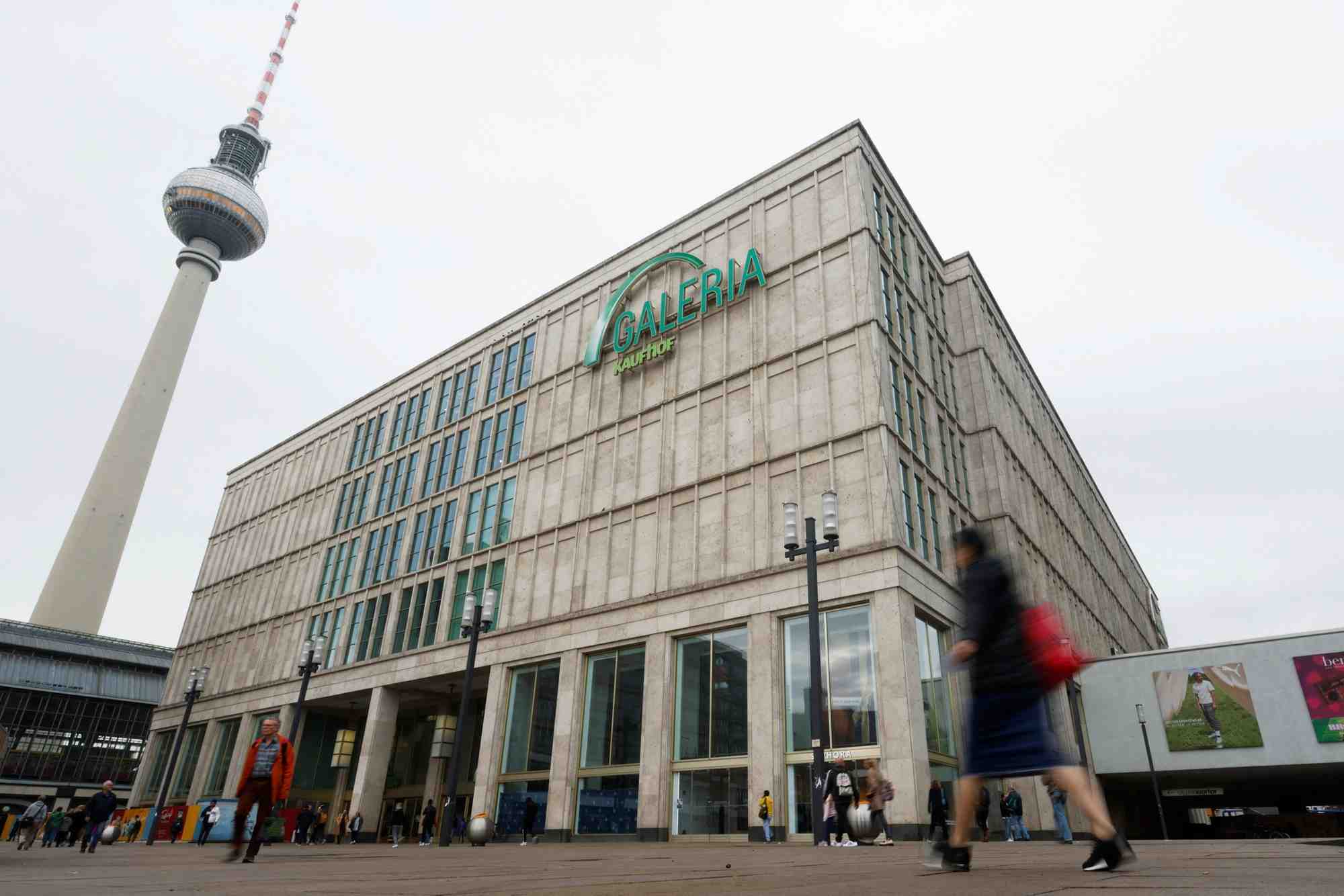 Centre commercial a alexanderplatz a berlin