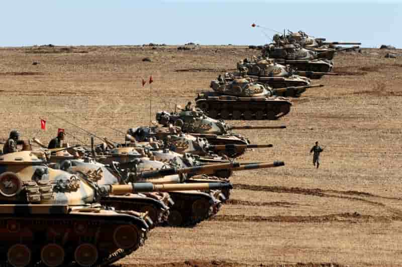 La turquie se cherche des allies pour intervenir au sol en syrie