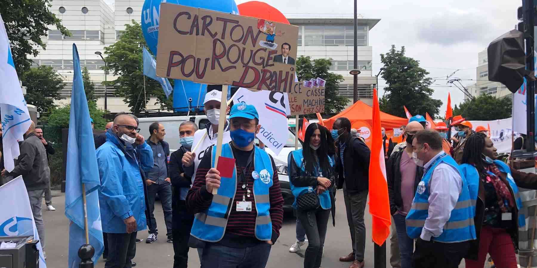 Grève SFR