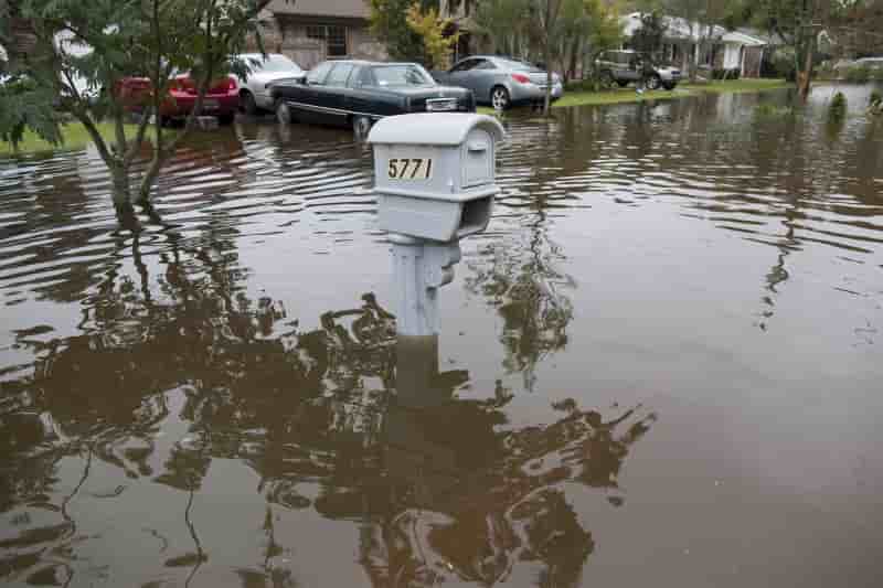 Pluies diluviennes en caroline du sud
