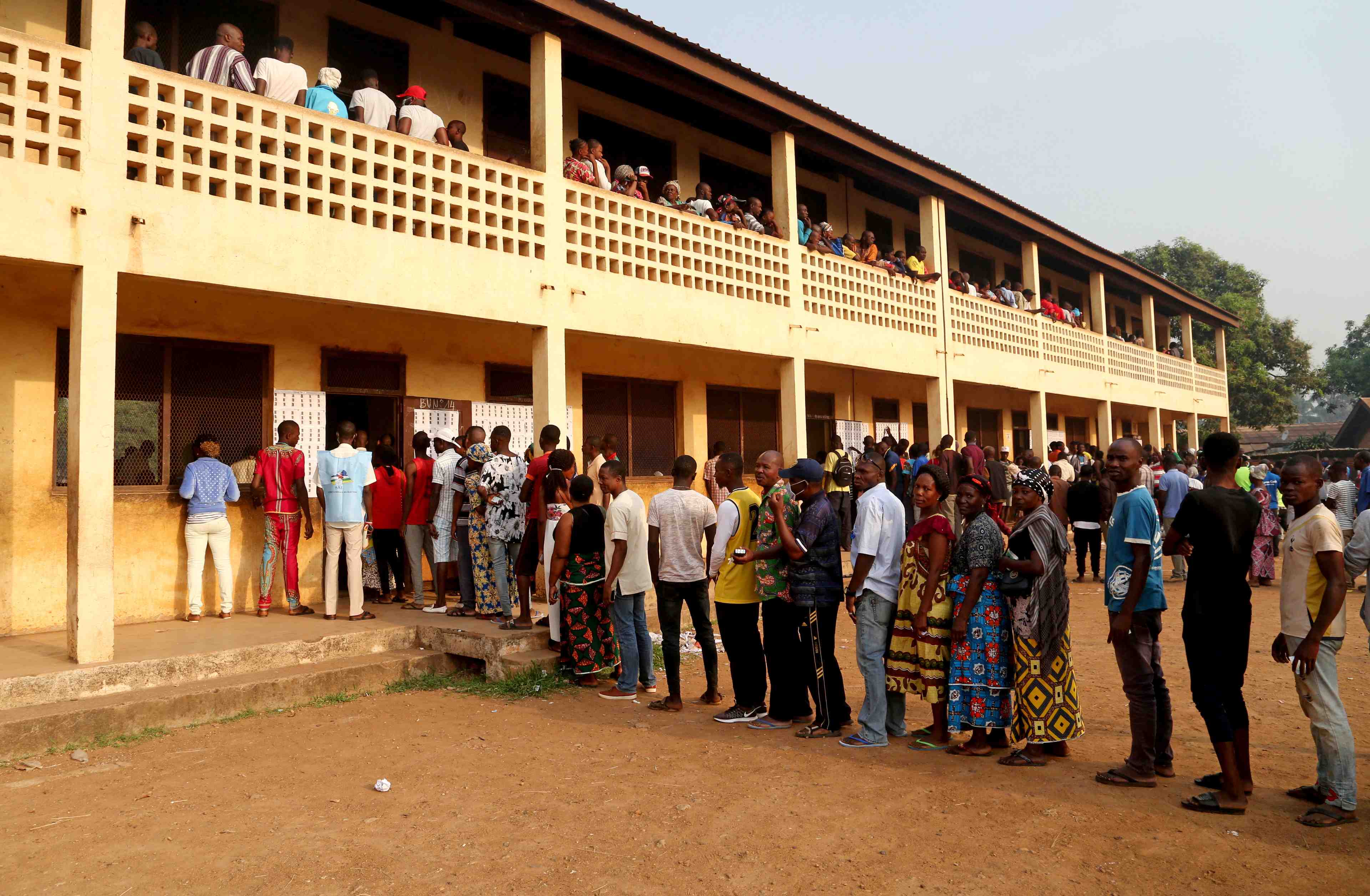 Elections generales en centrafrique dans un climat de tension