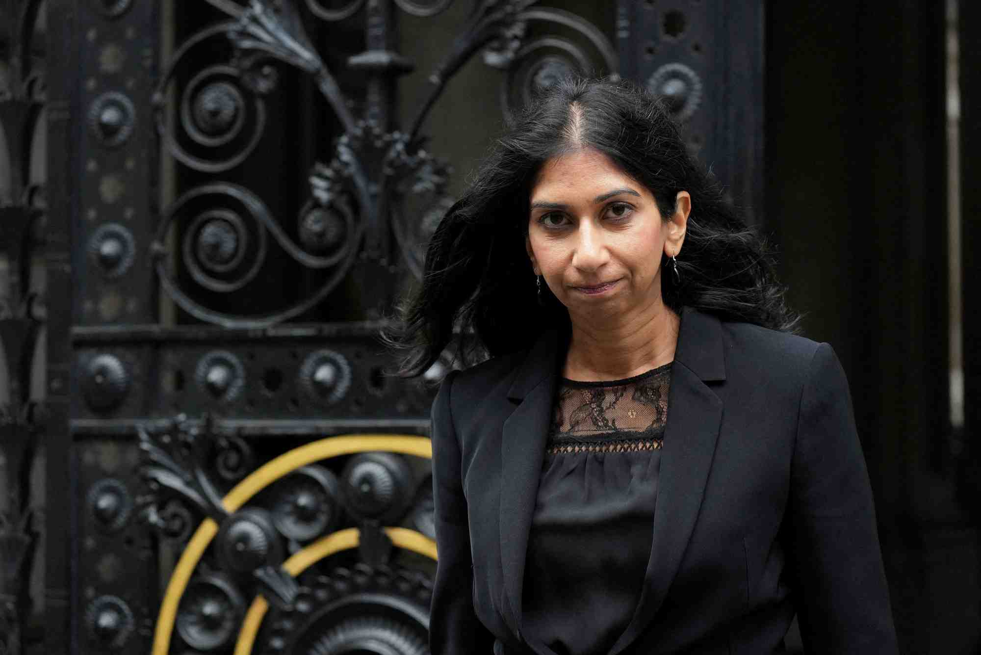 La ministre britannique de l'interieur, suella braverman