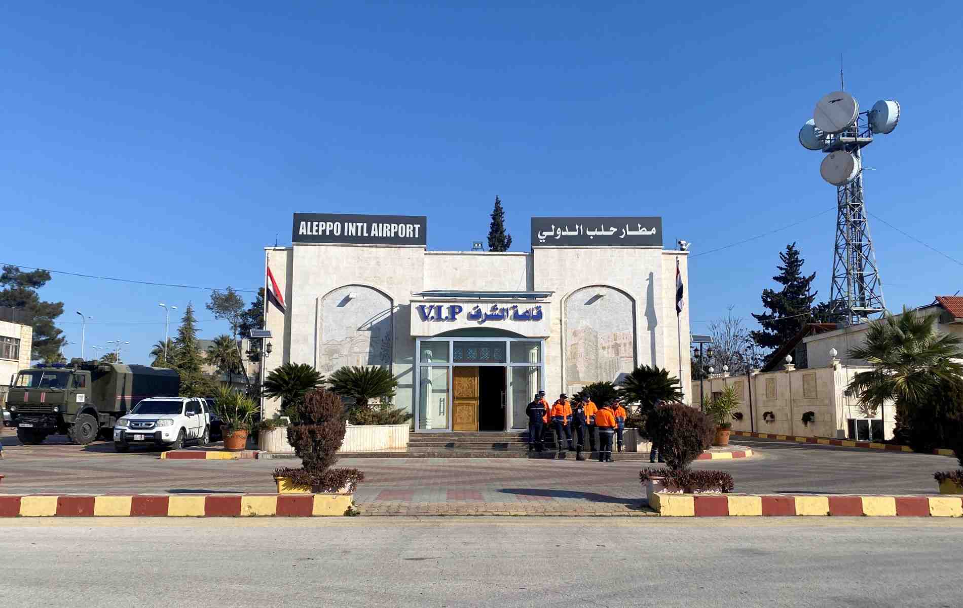L'aéroport d'Alep en Syrie (photo d'illustration).