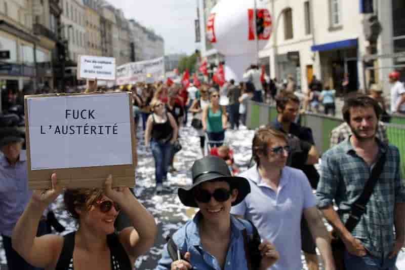 Journée de manifestations avant la Conférence sociale