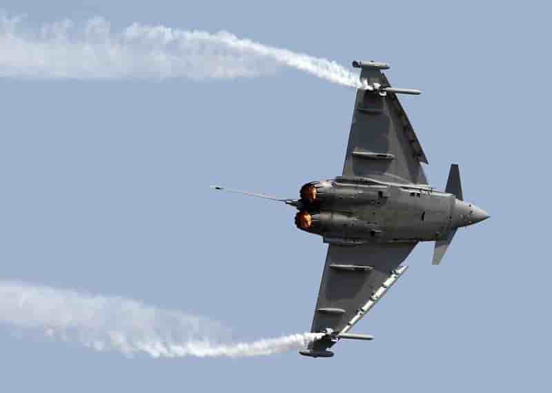 Problème de composant sur l'Eurofighter, selon l'Autriche