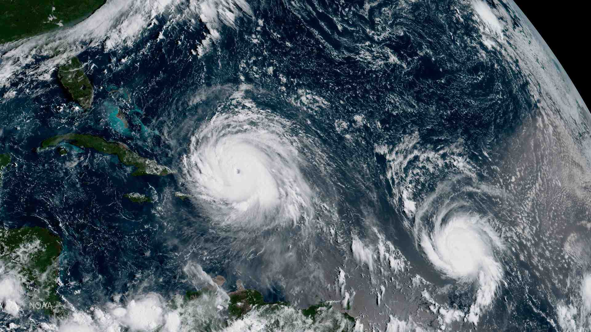 L'ouragan jose, qui suit irma, gagne en puissance