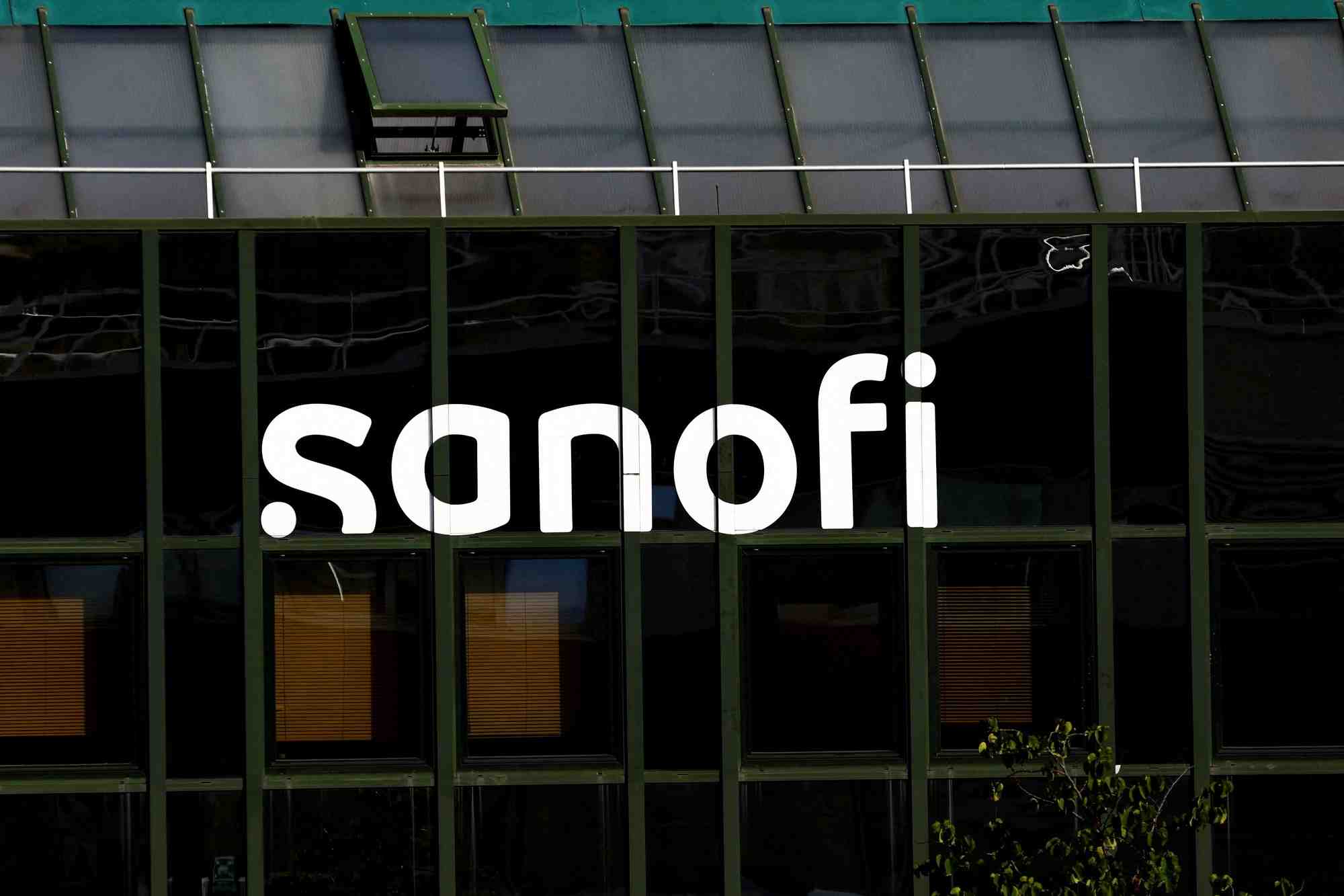 Le logo du fabricant francais de medicaments sanofi