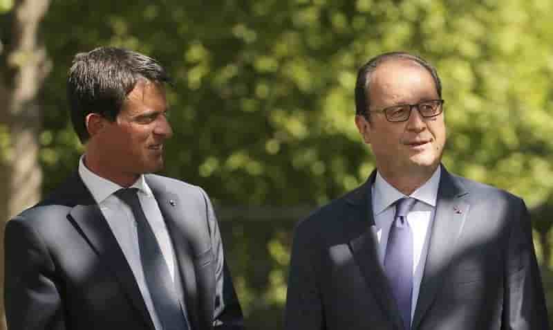 "les choses sont en ordre" entre hollande et valls