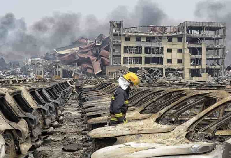 Apres les explosions de tianjin, 49 arrestations
