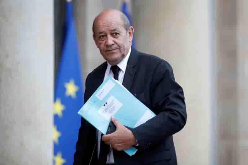 L'ue doit s'interroger sur le role de l'iran en syrie, dit le drian