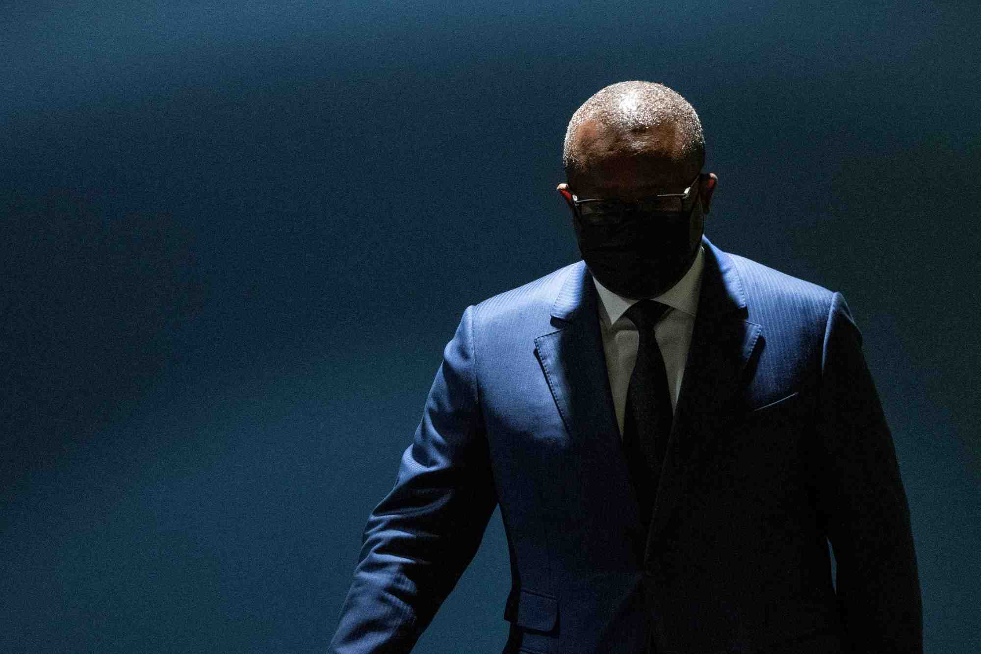 Le president de guinee-bissau, umaro sissoco embalo
