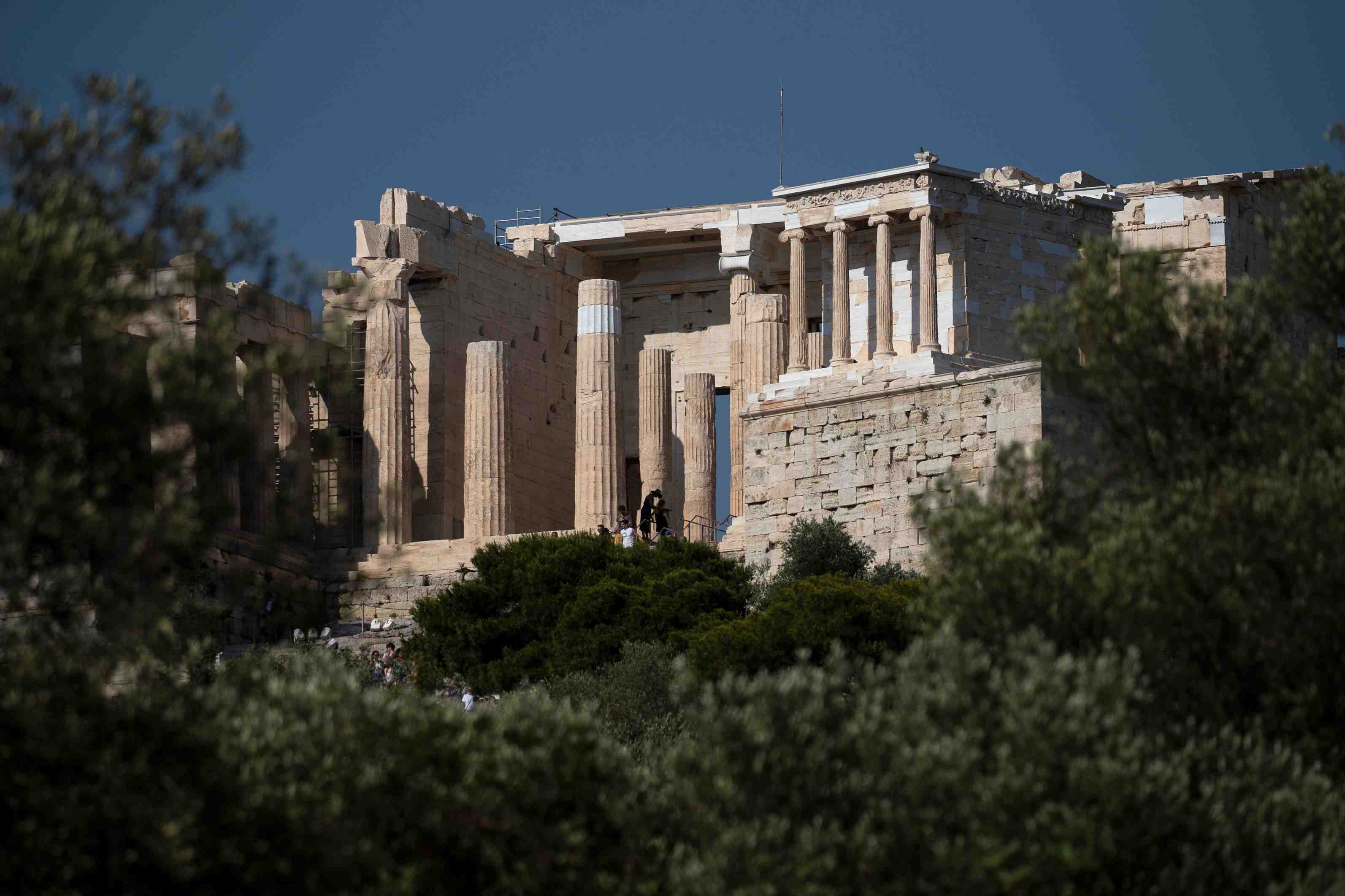 Les changements climatiques affectent les monuments grecs