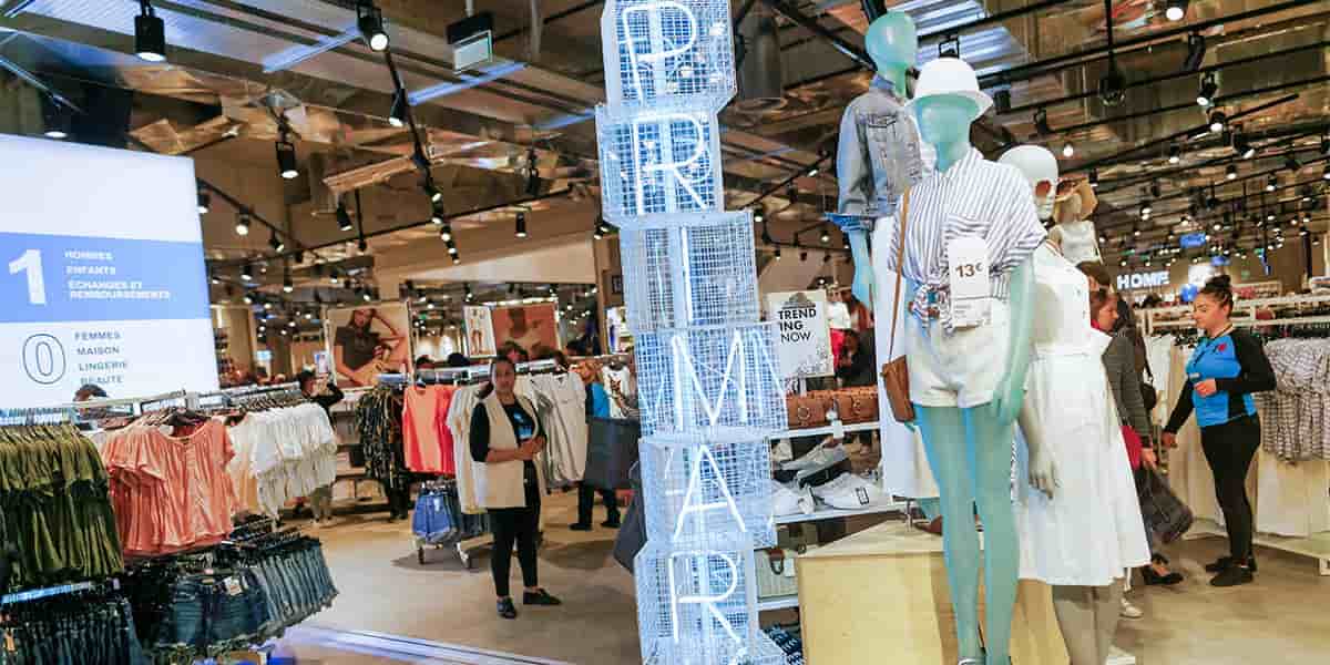 Primark est présent dans 17 pays, dont la France (ici à Bordeaux).