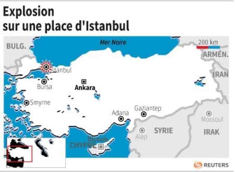 Explosion a istanbul