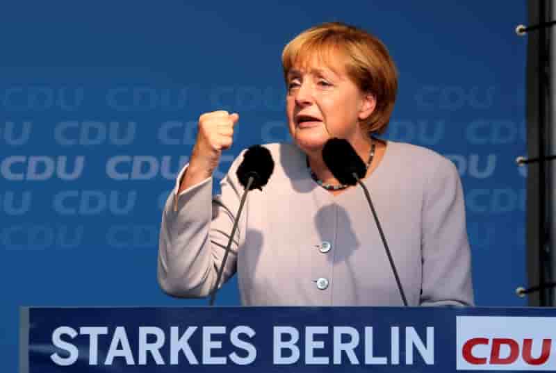La cdu d'angela merkel en difficulte face a la montee du parti anti-immigration afd