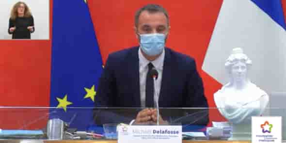 Michaël Delafosse, maire de Montpellier et président de la Métropole