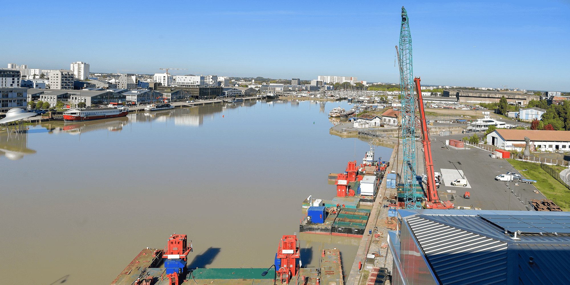 Bassins à flot à Bordeaux