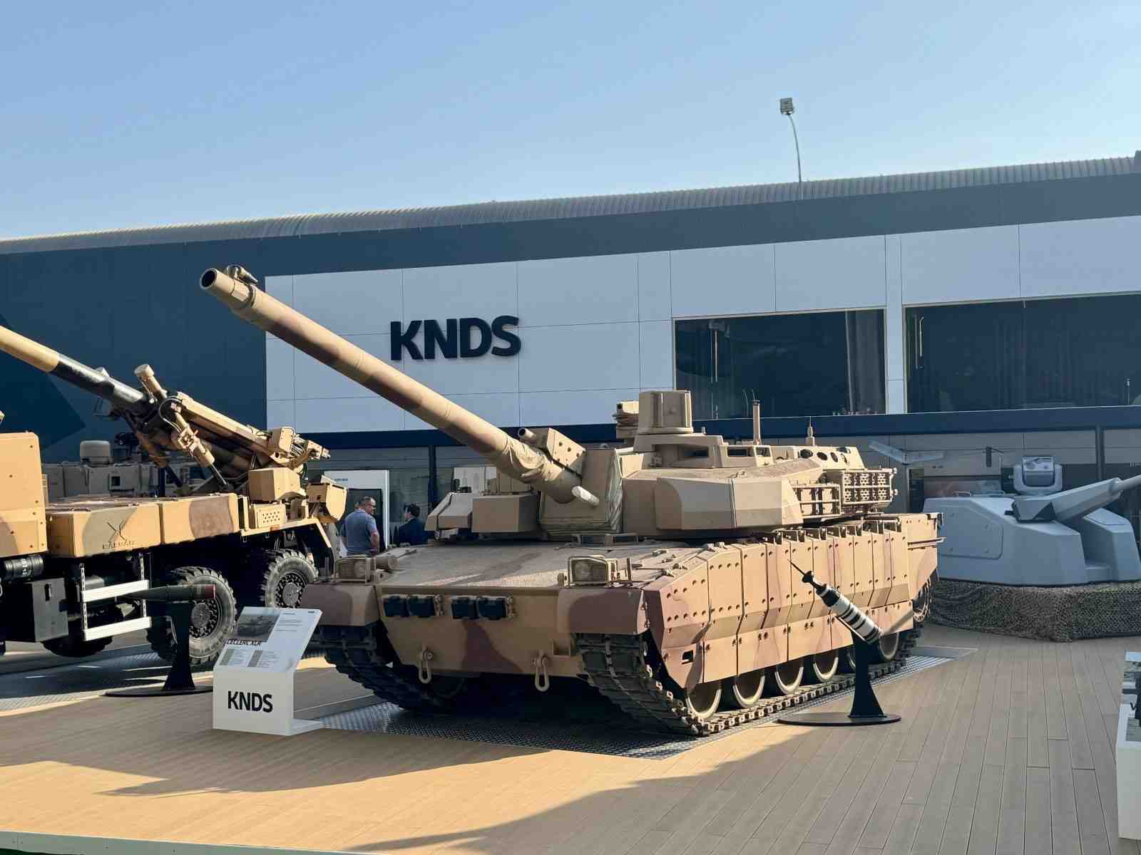 Le char Leclerc de KNDS France