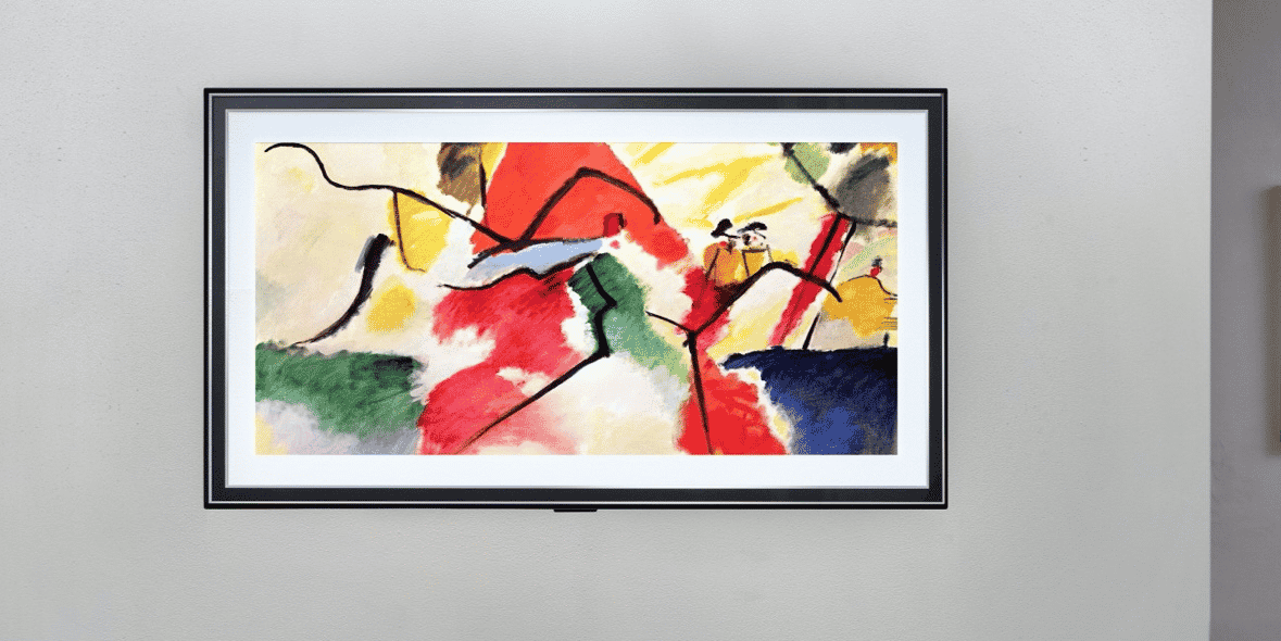 La nouvelle gamme de téléviseurs Gallery de LG transforme l'écran de télévision en tableau quand il est éteint. L'entreprise y affiche des oeuvres d'art pour un abonnement de 4 dollars par mois.