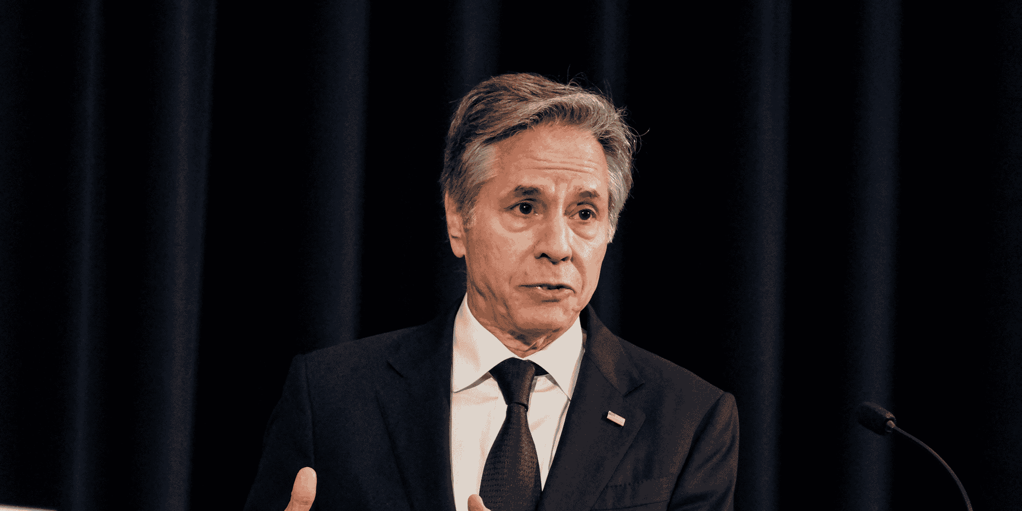 Cette visite en Chine est la deuxième en moins d’un an pour le ministre américain des affaires étrangères Antony Blinken (photo d'archive).
