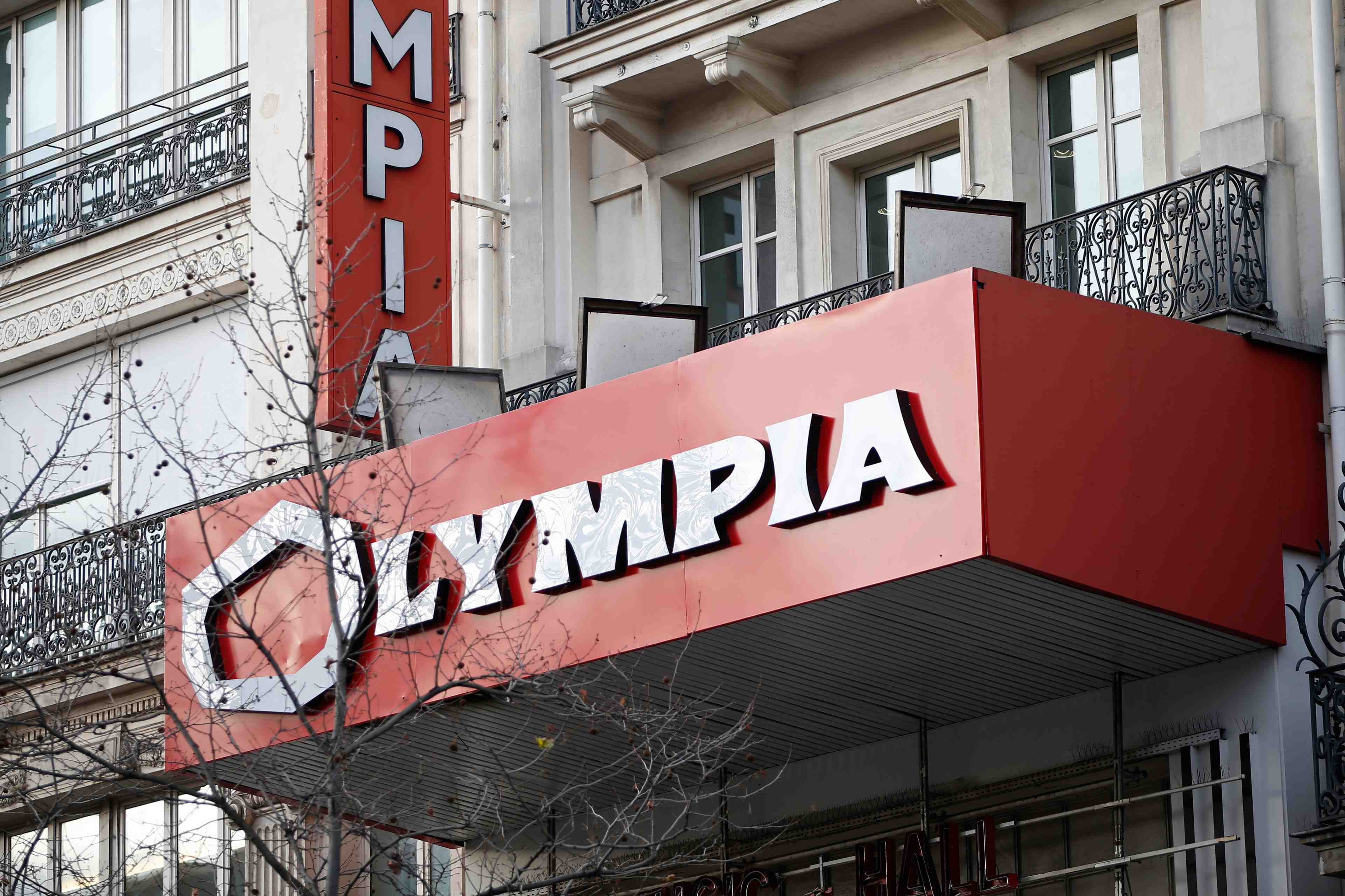 L'olympia annule ses concerts, la salle fermee jusqu'au 15 avril
