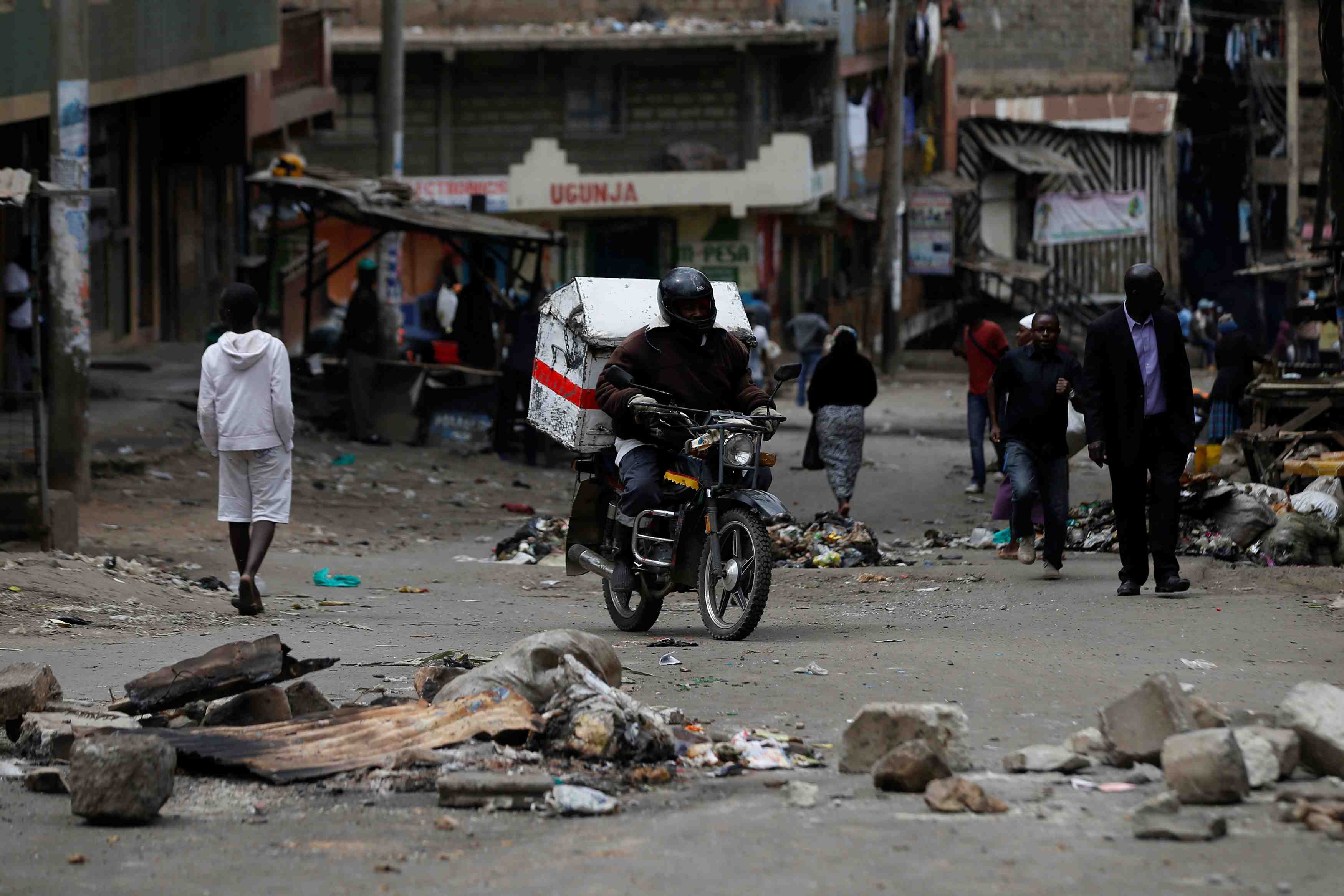 Au kenya, l'appel a la greve generale moderement suivi