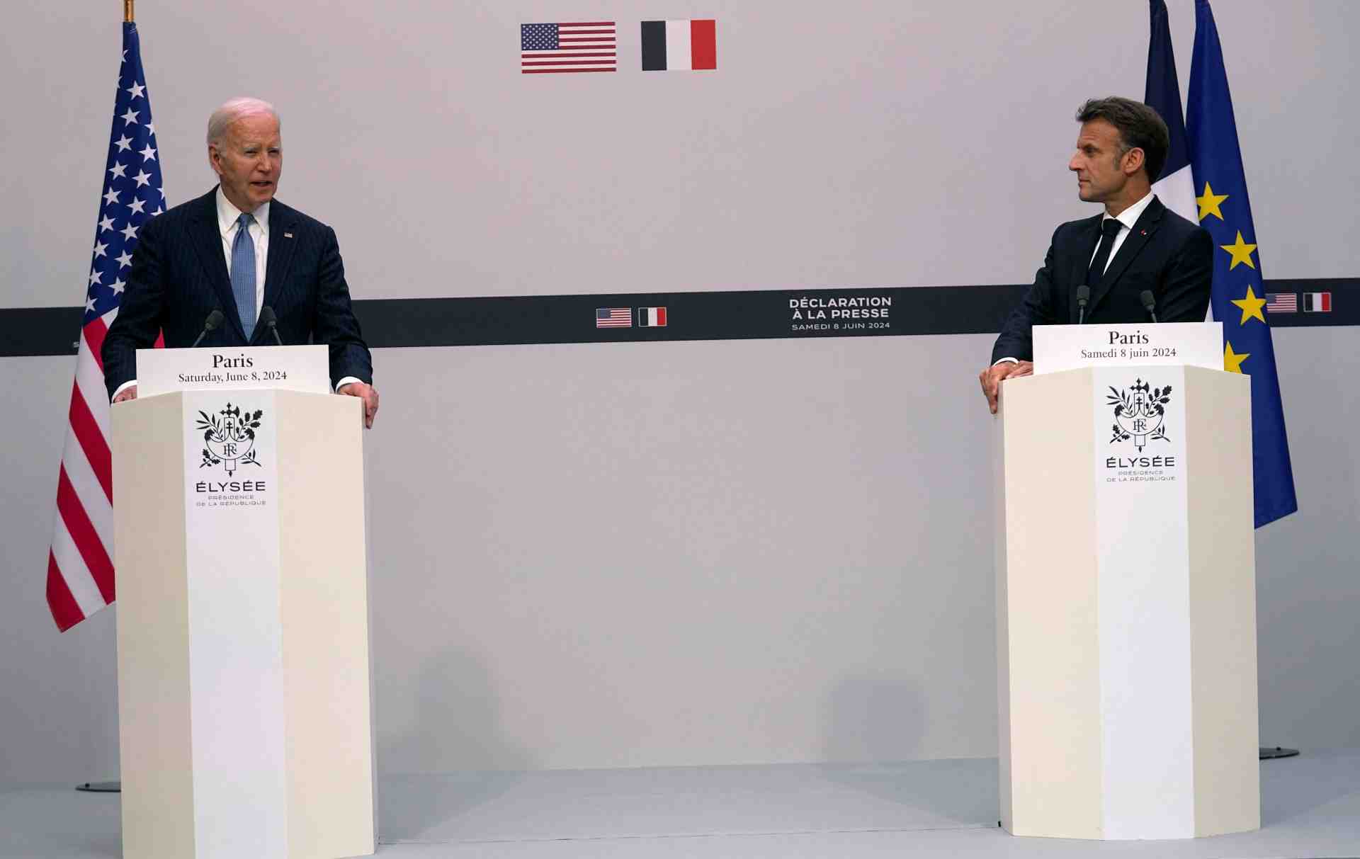 Un dîner d'Etat est prévu ce samedi soir au Palais de l'Elysée.