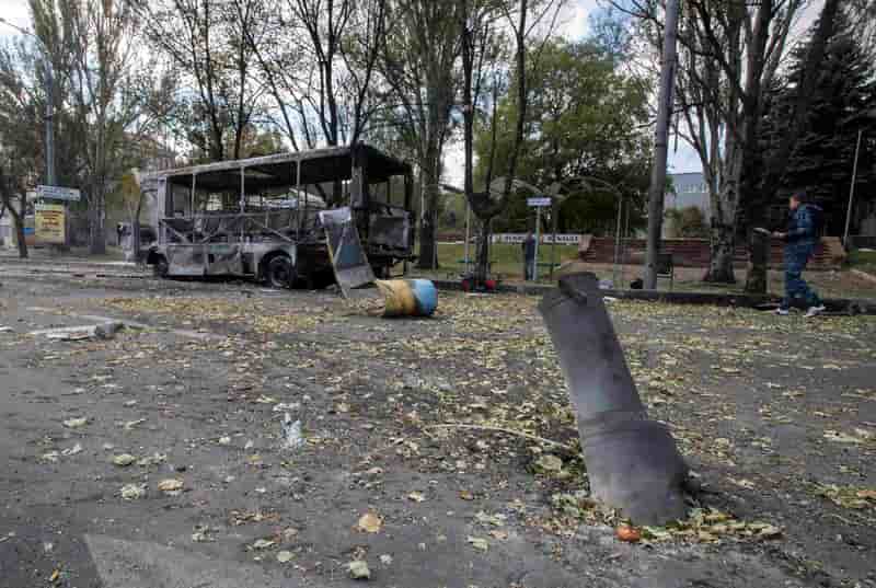Au moins dix morts dans un bombardement à Donetsk