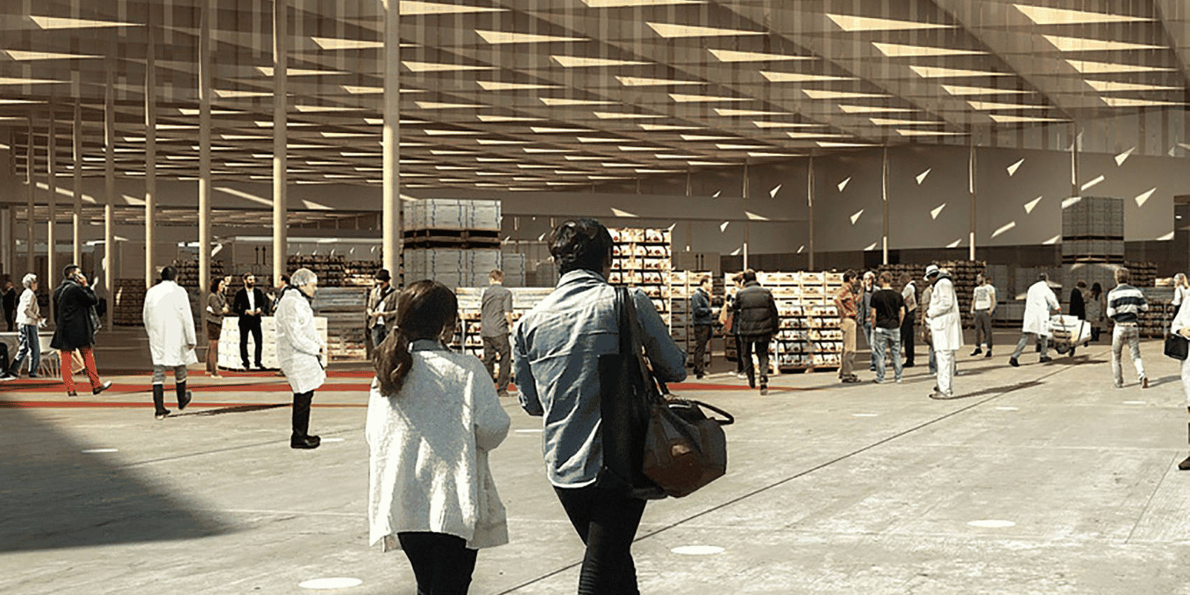 Marché d'intérêt national, à Nantes