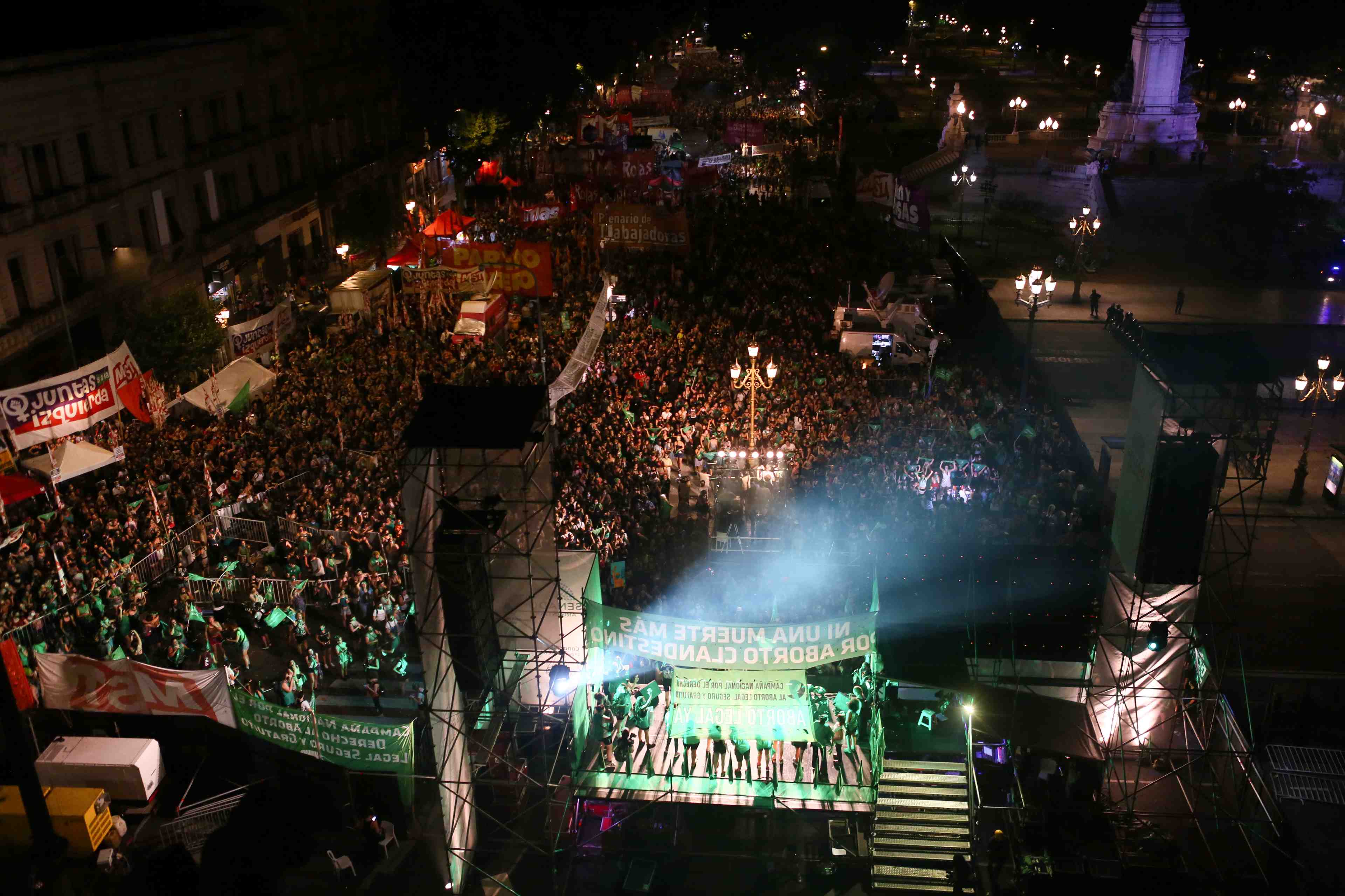 L'avortement legalise en argentine