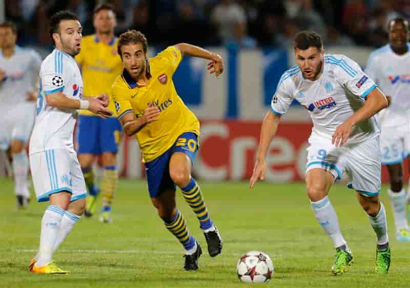 Football: Mathieu Flamini indisponible deux à trois semaines