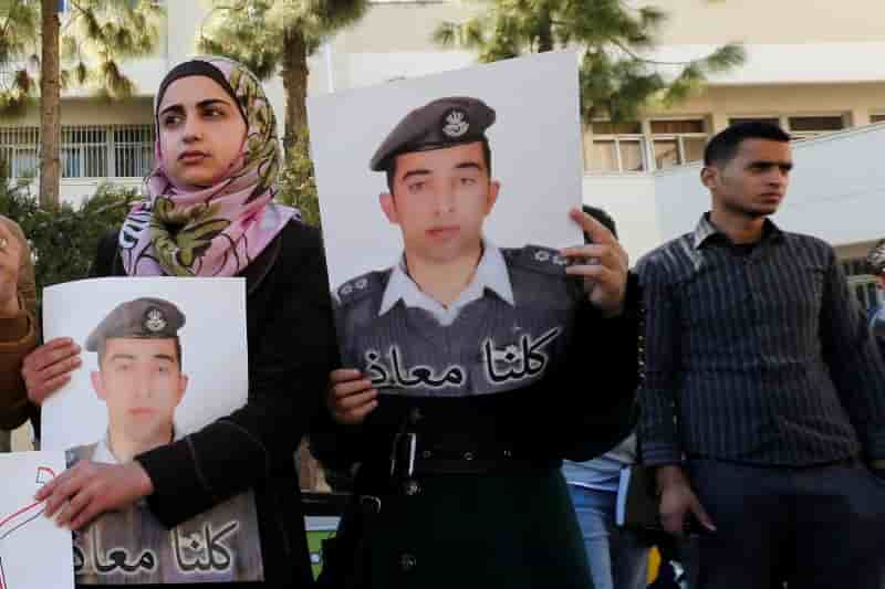 L'ei a execute le pilote jordanien captif le 3 janvier