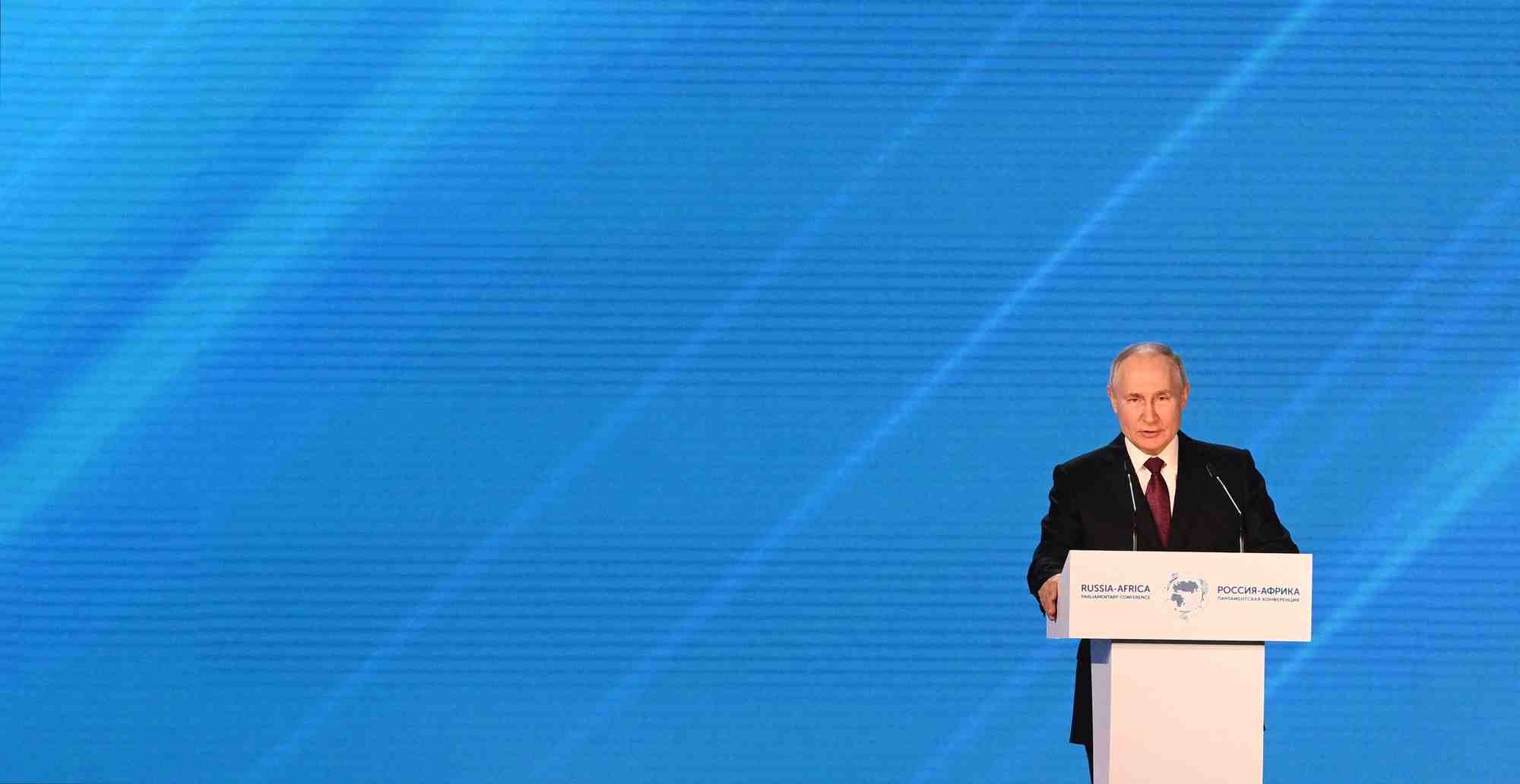 Le president russe vladimir poutine a moscou