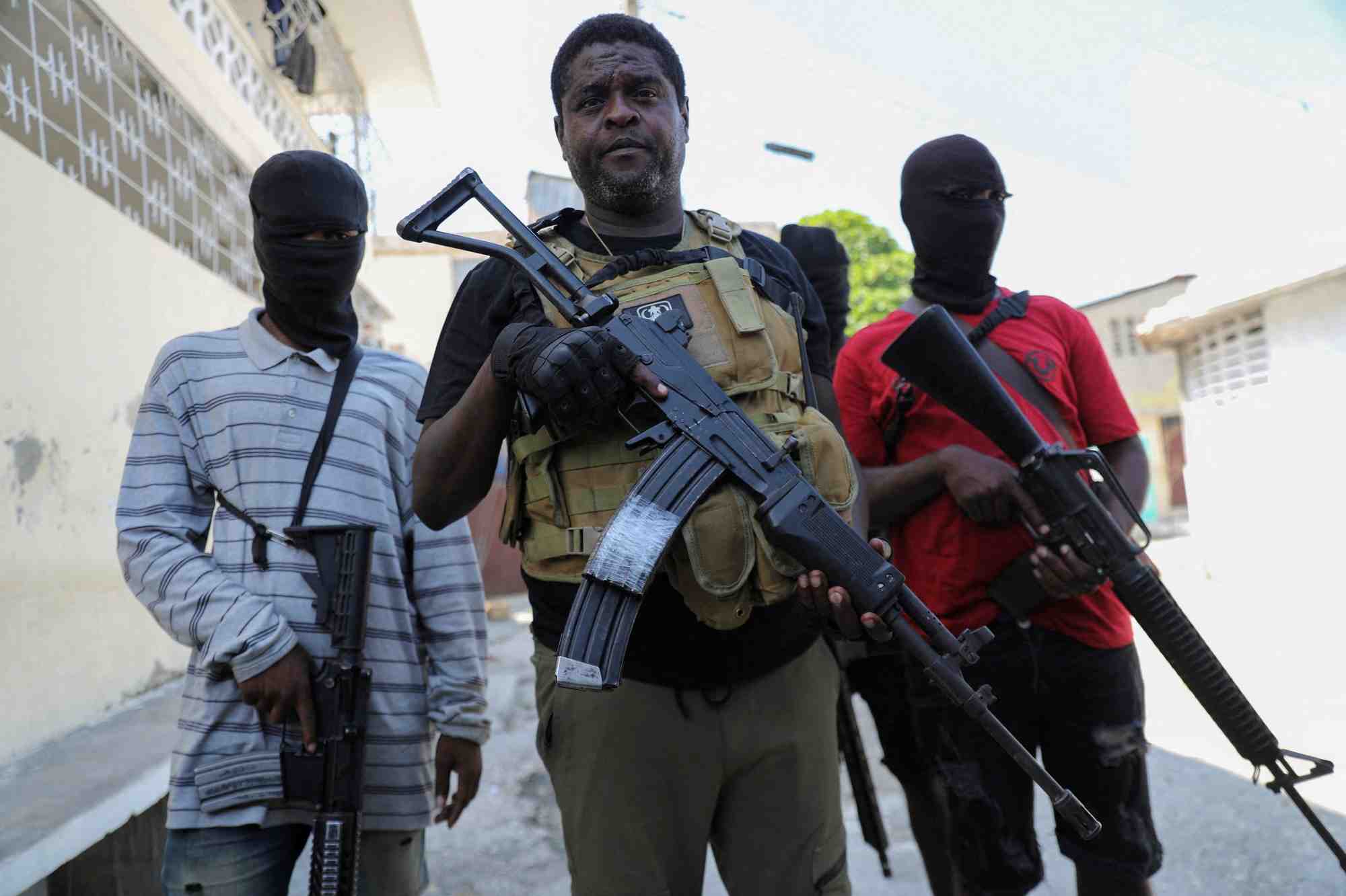 Membres du gang "g9" a port-au-prince