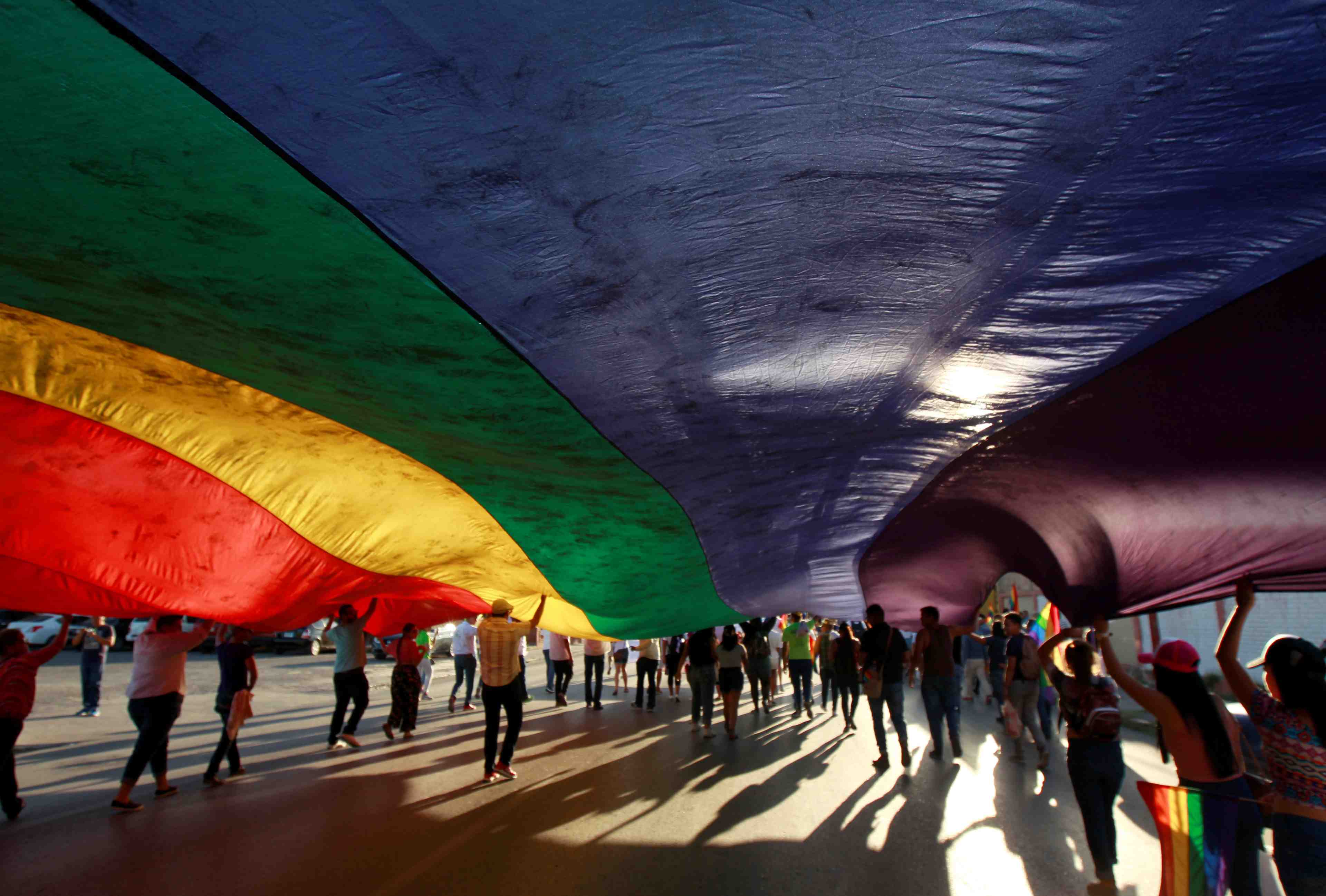 Drapeau arc-en-ciel dechire a l'assemblee, plainte deposee