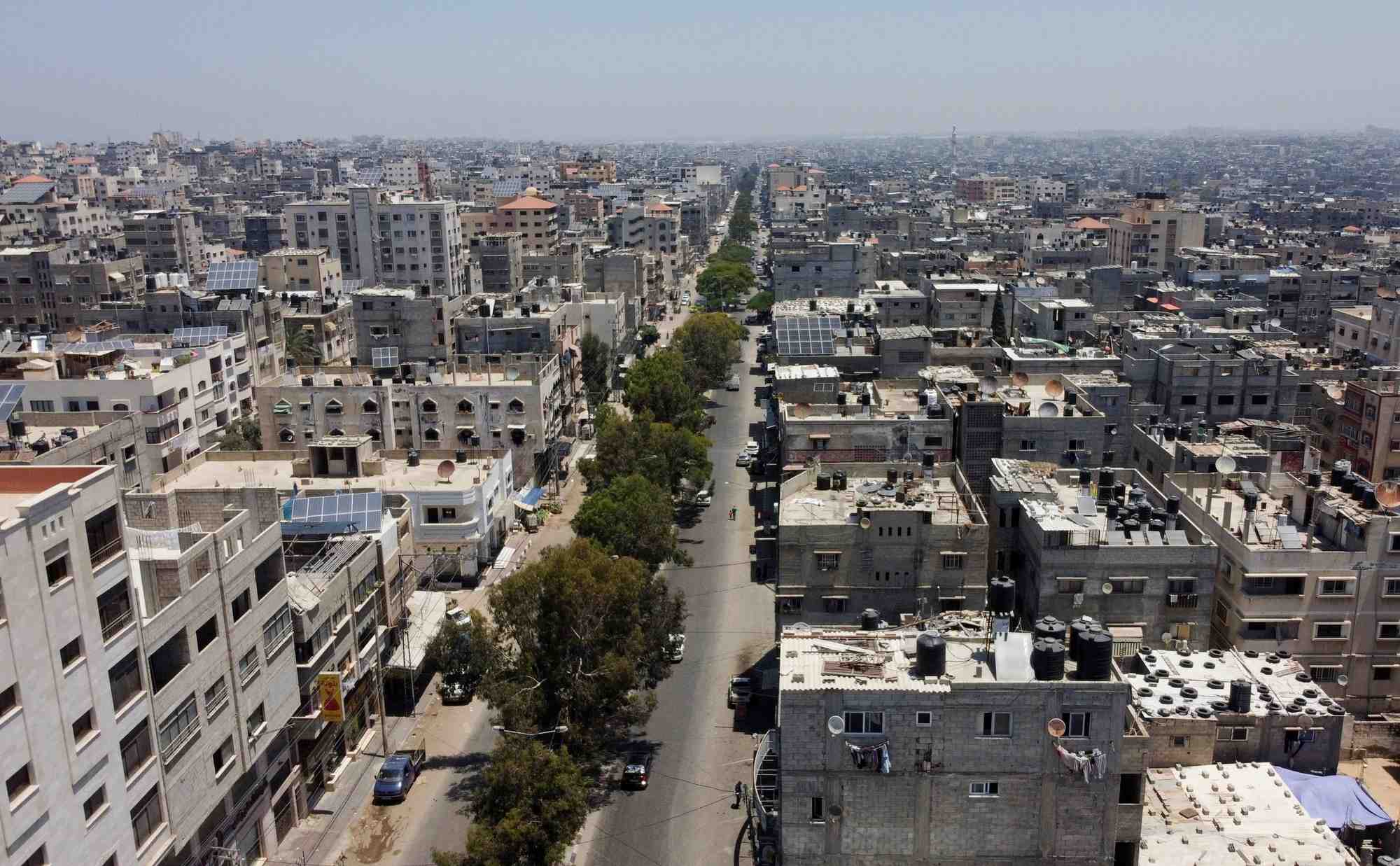Vue d'ensemble de gaza