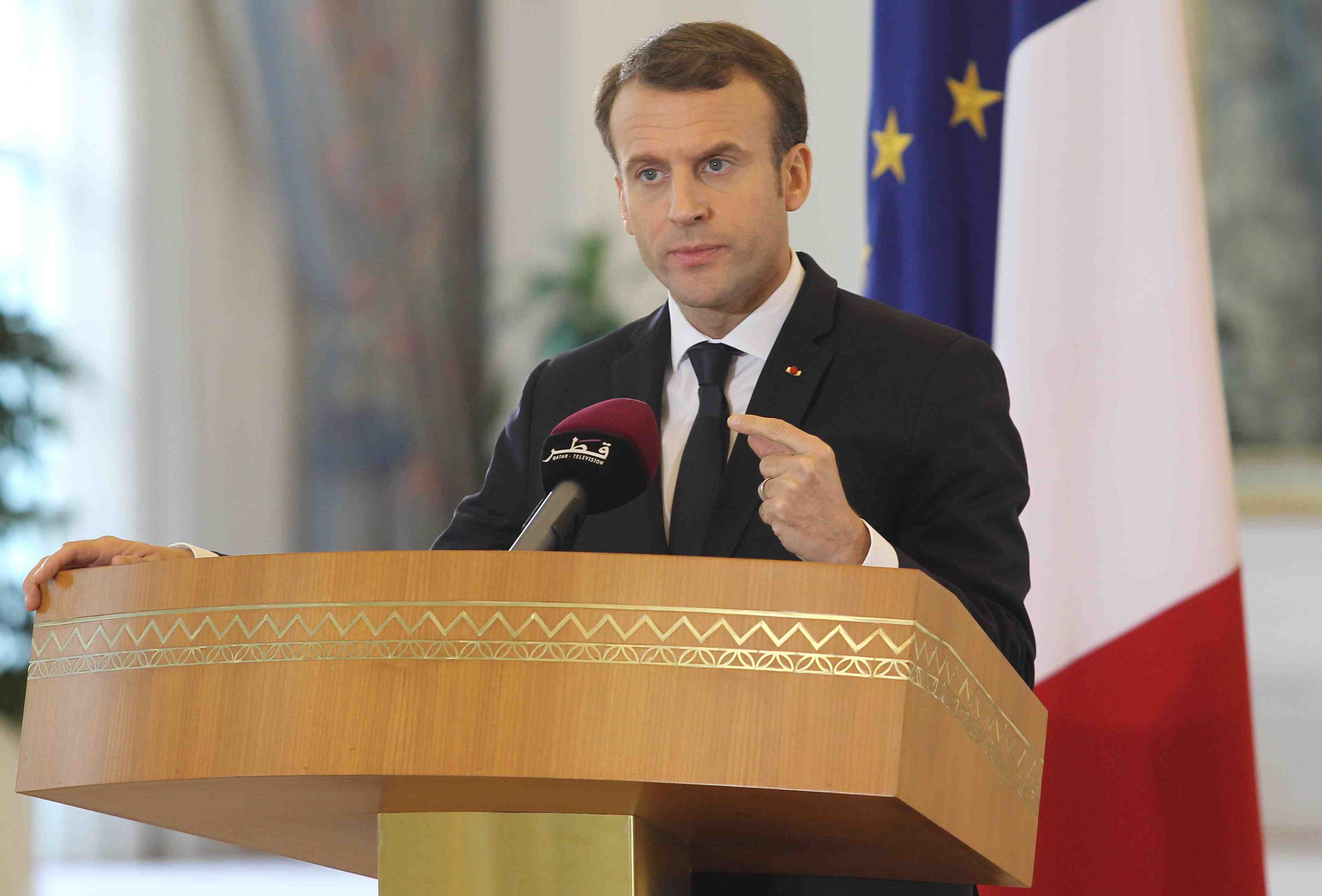 Macron met en garde contre toute ingerence etrangere au liban