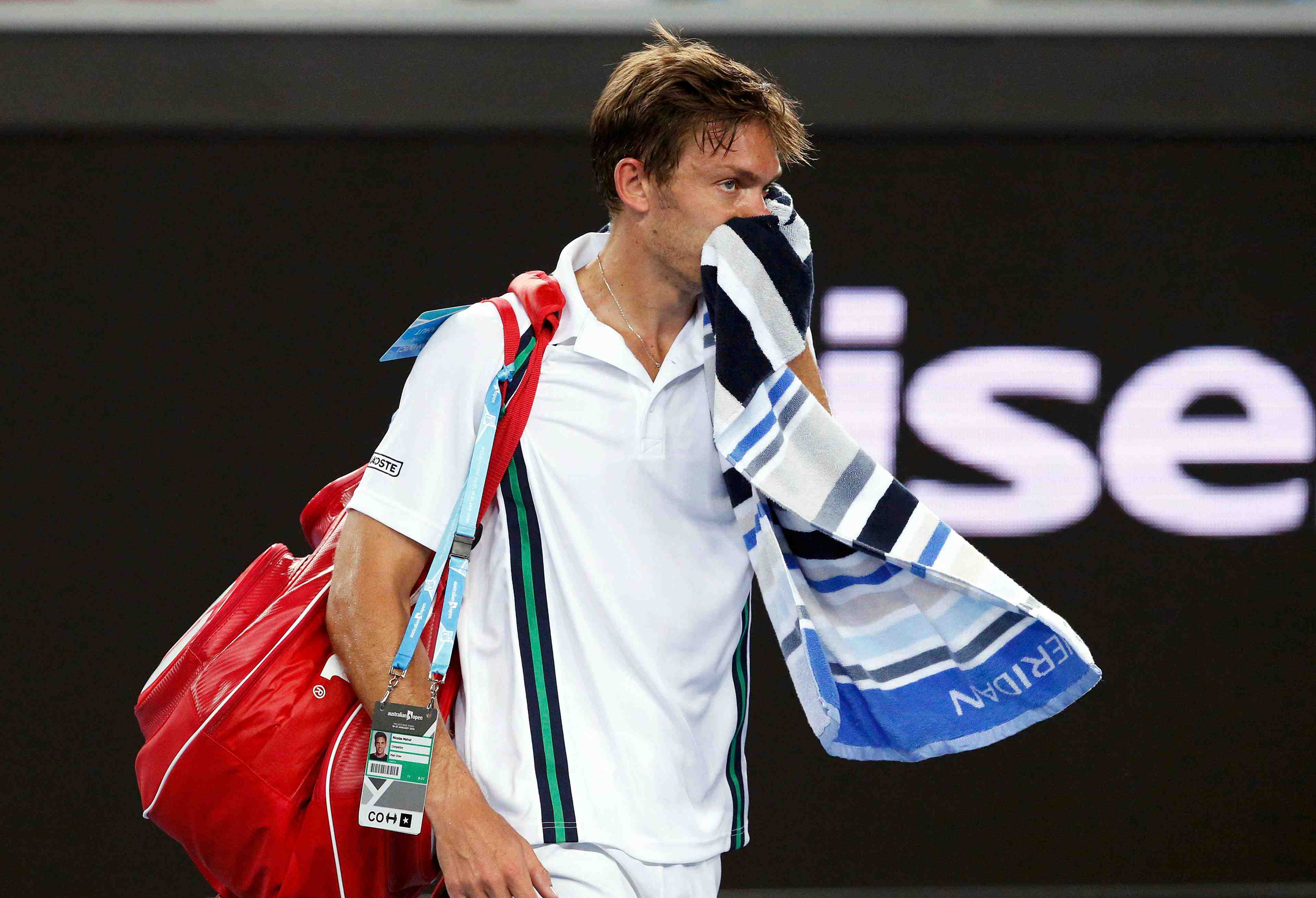 Nicolas mahut chute des le premier tour