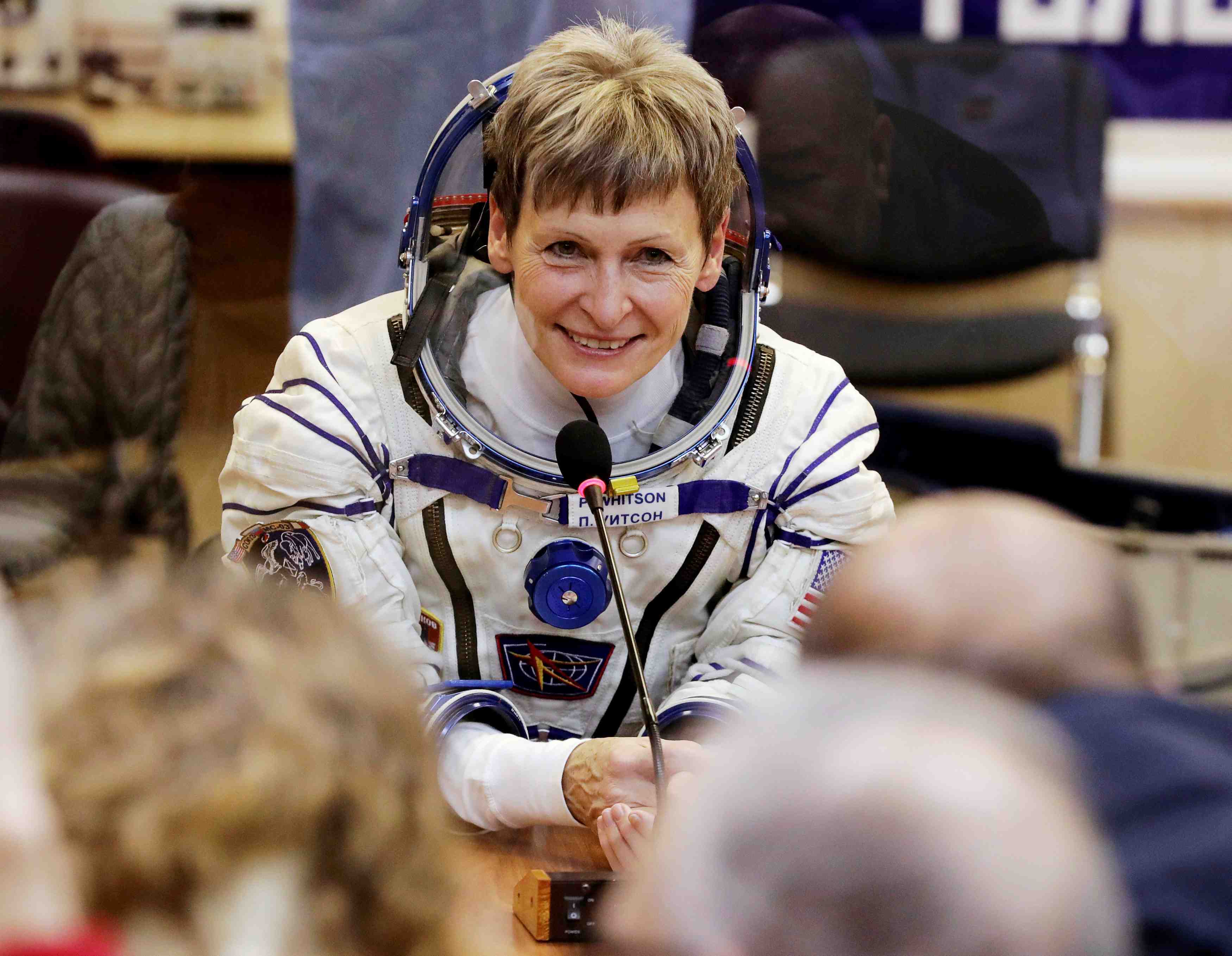 L'astronaute us peggy whitson bat un record dans l'espace
