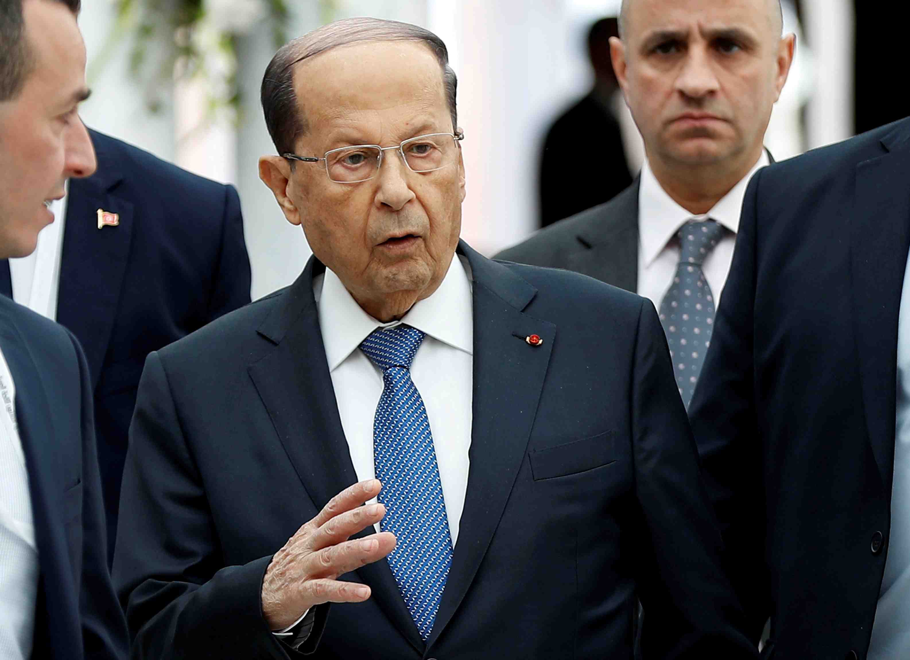 Aoun (liban): les drones israeliens sont "une declaration de guerre"