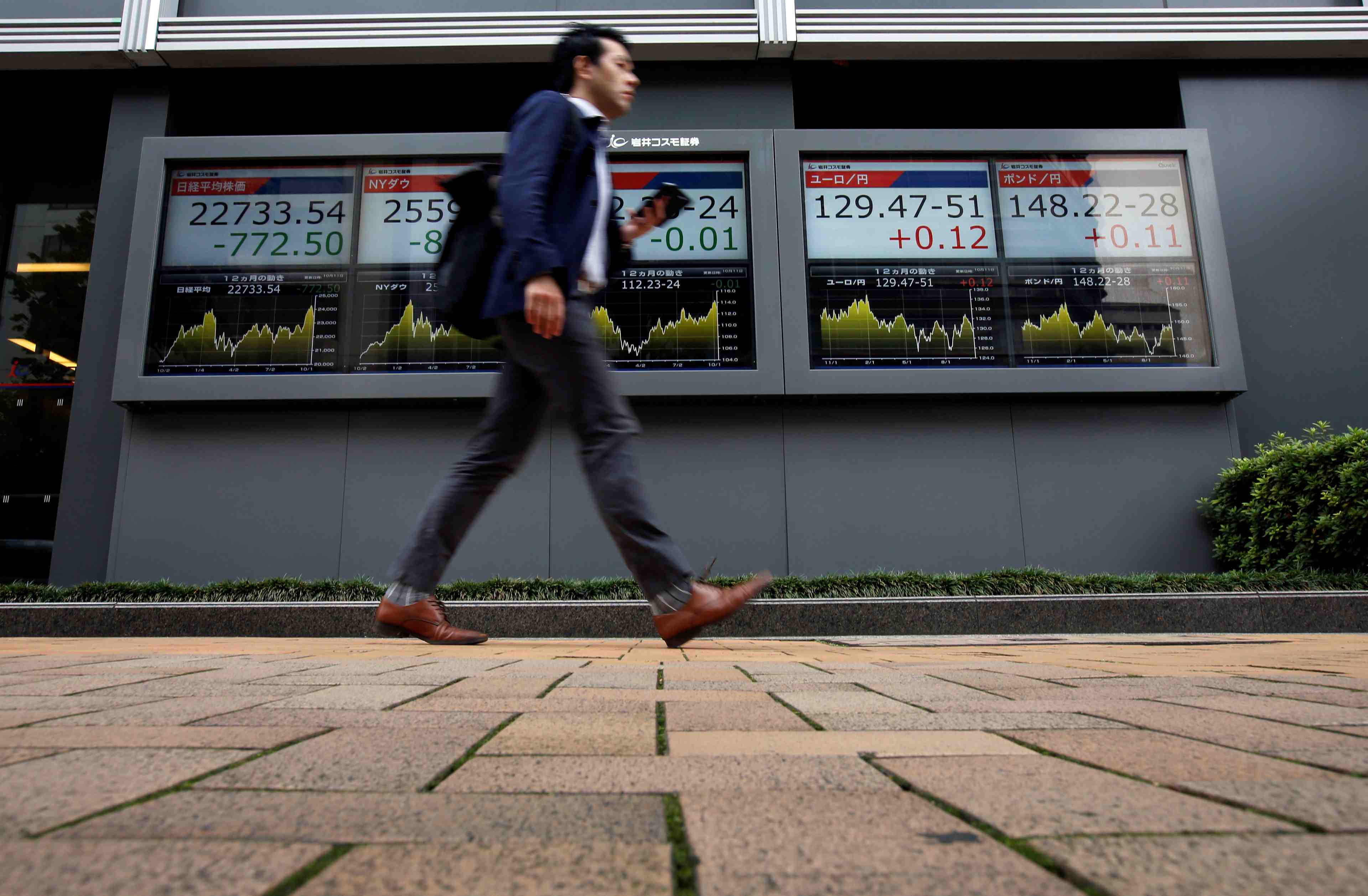La bourse de tokyo finit en hausse