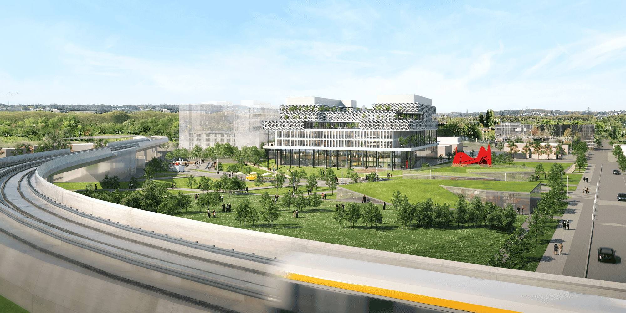 Le campus de l'IOT Valley doit accueillir 1200 personnes dès fin 2021.