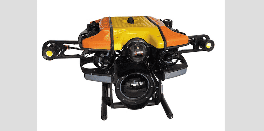 Le ROV, véhicule sous-marin développé par TMI-Orion
