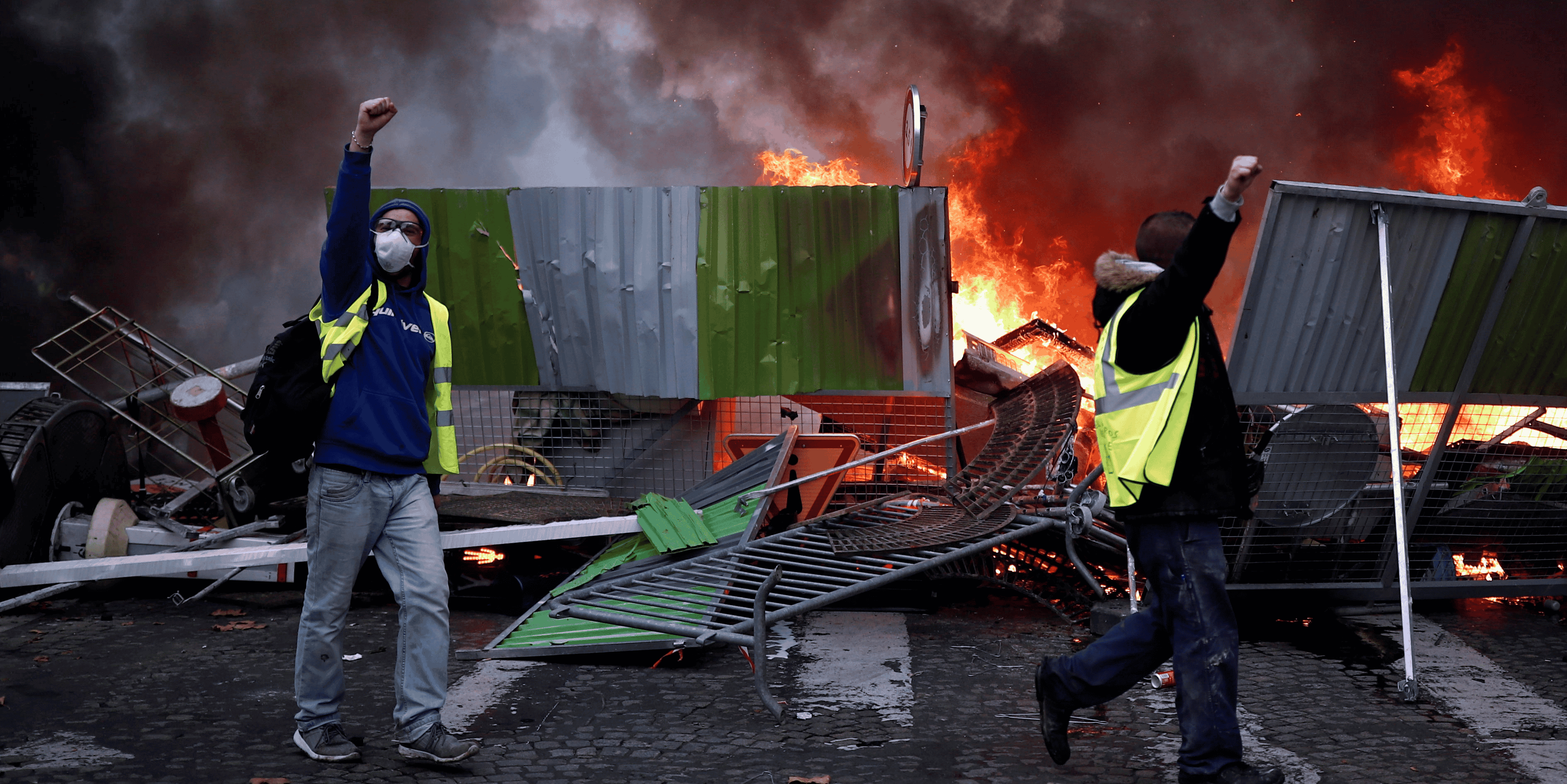 Gilets jaunes: les manifestations ont coute 10 millions d'euros aux hotels parisiens