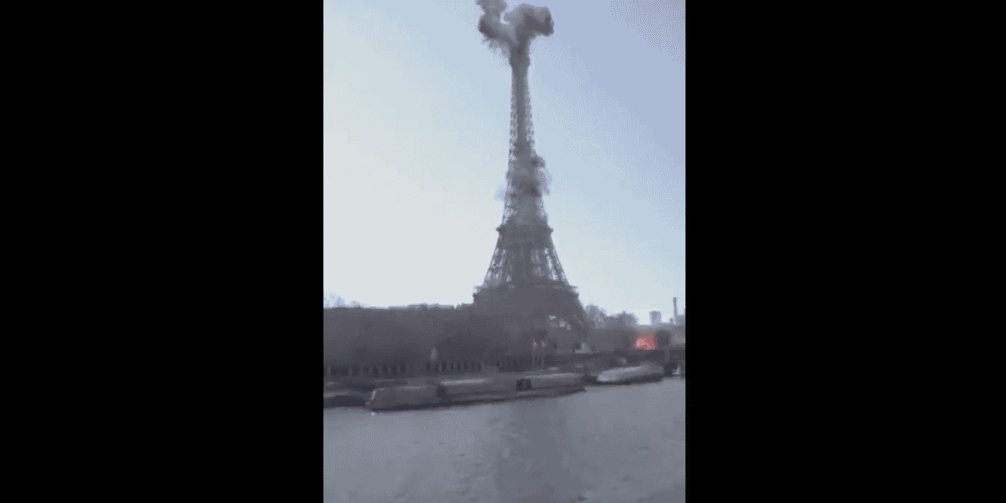 Parlement ukrainien, Paris bombardée, effets spéciaux,