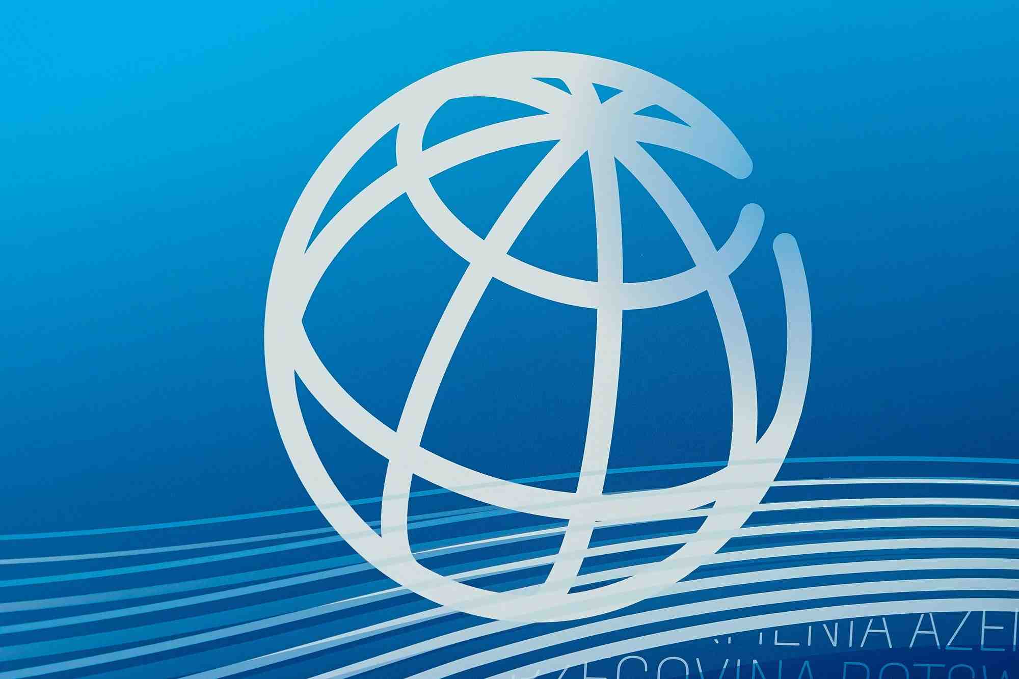 Le logo de la banque mondiale