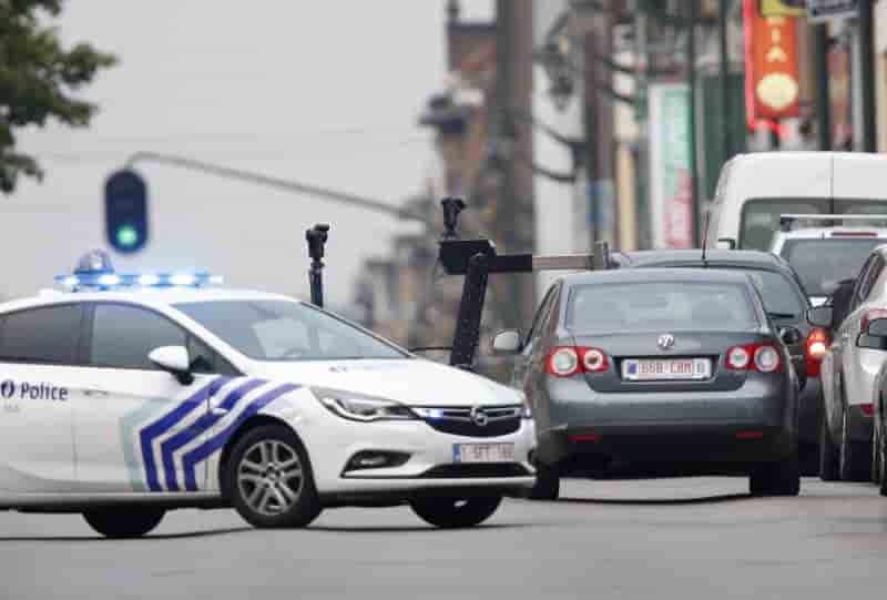 La police belge tire sur un vehicule a molenbeek