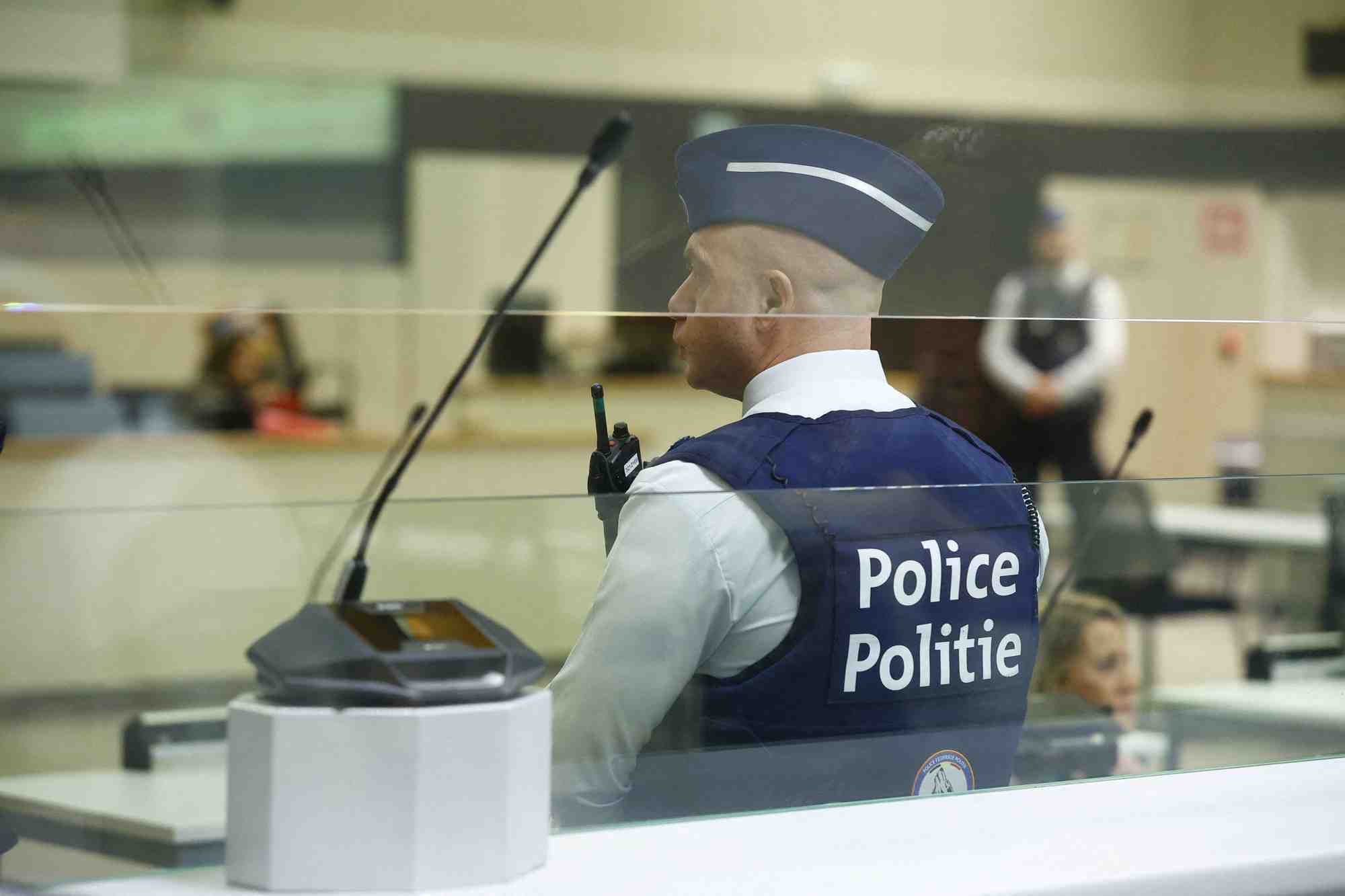 Un policier belge a bruxelles