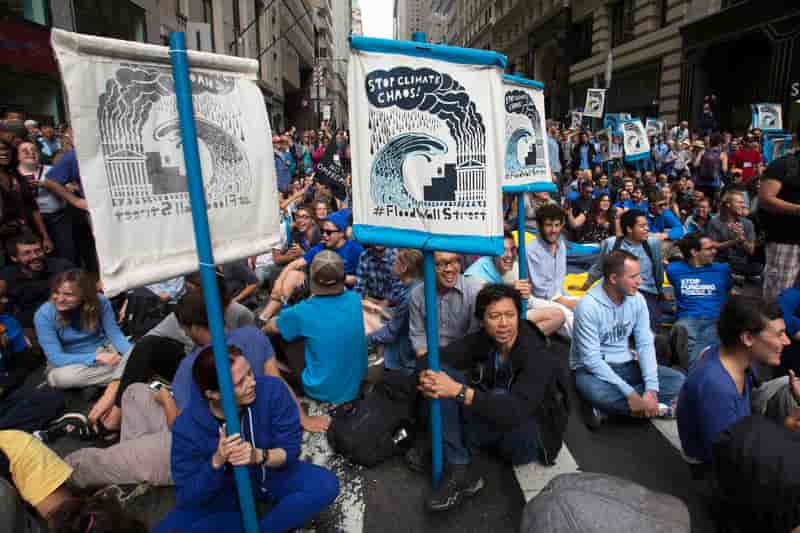 Nouvelle manifestation pour le climat à New York